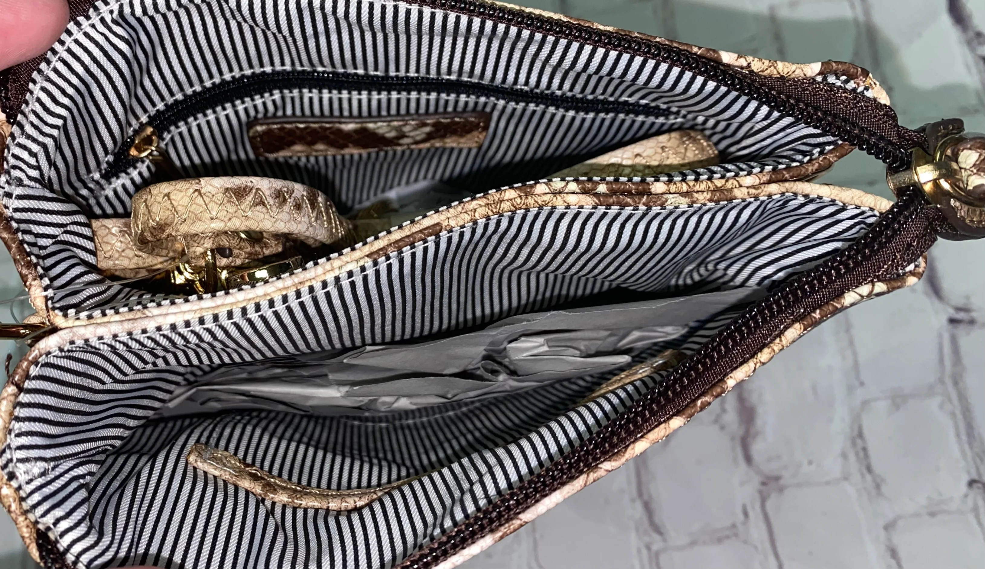 SNAKESKIN CROSSBODY BAGS