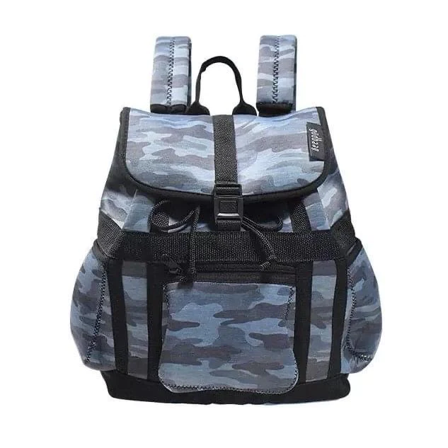 GUDBAAG Neoprene Backpack-Camo or Leopard
