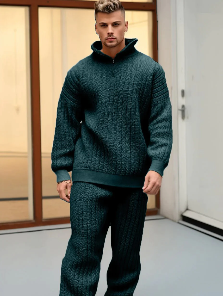 Men's Oversized Thick Knitted