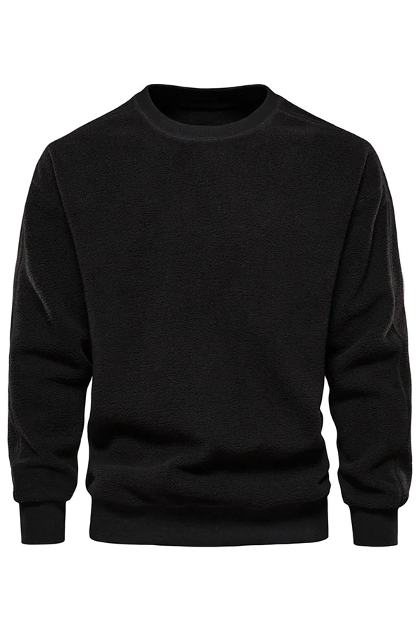 Lamb down shoulder pullover sweater