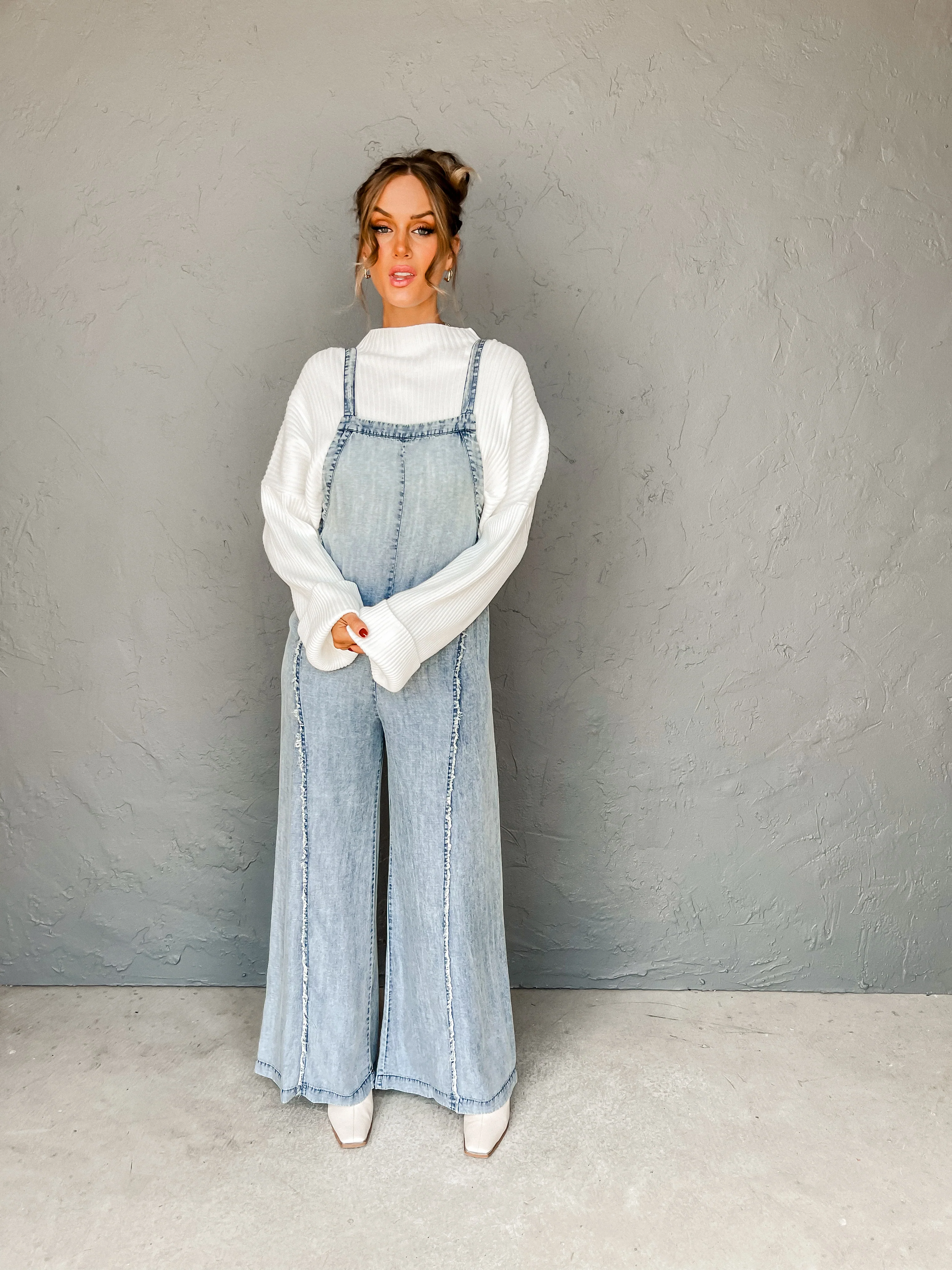 Latest Edition Mineral Washed Jumpsuit