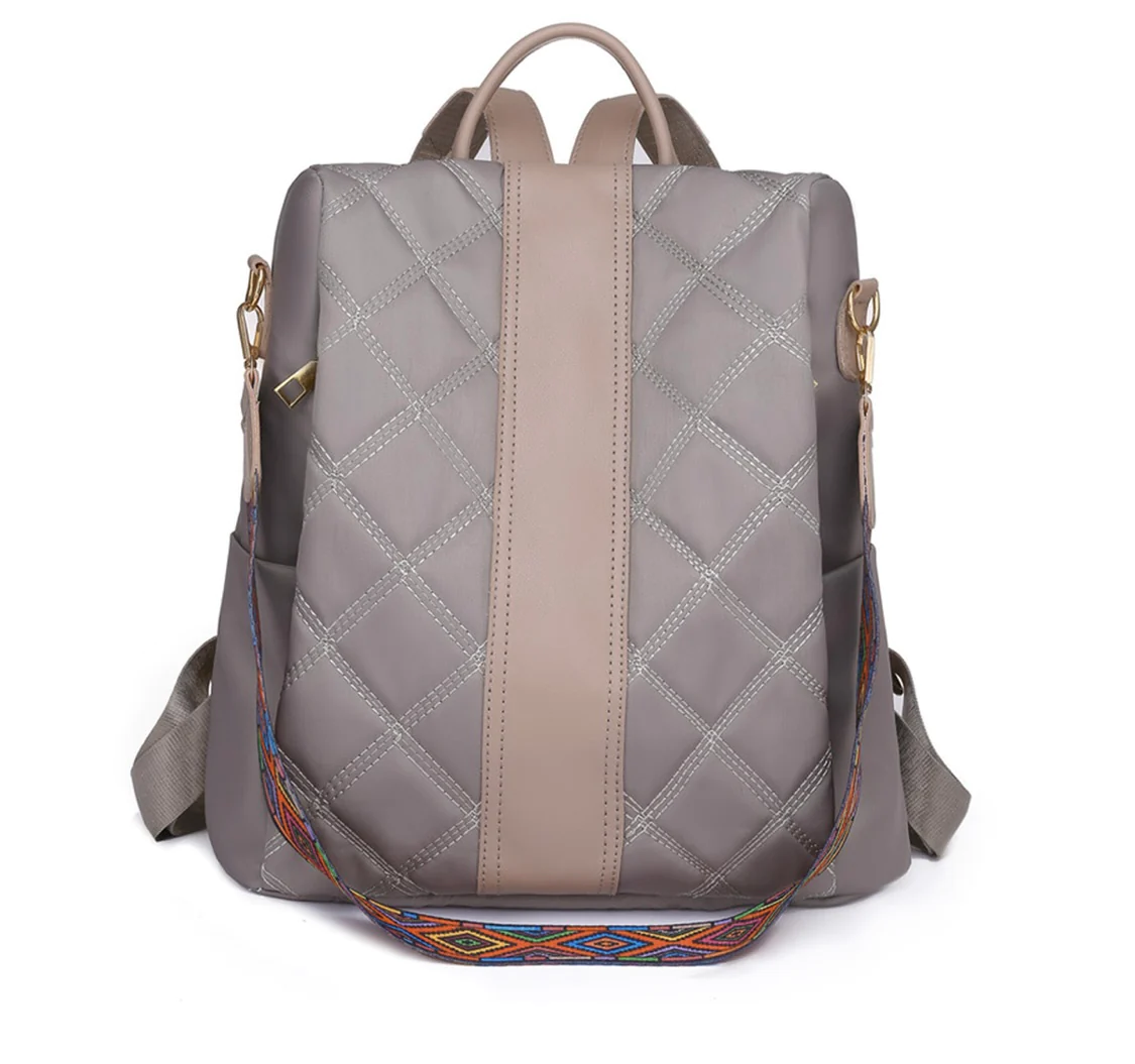 Quilted Crossbody Backpack- 3 Colors