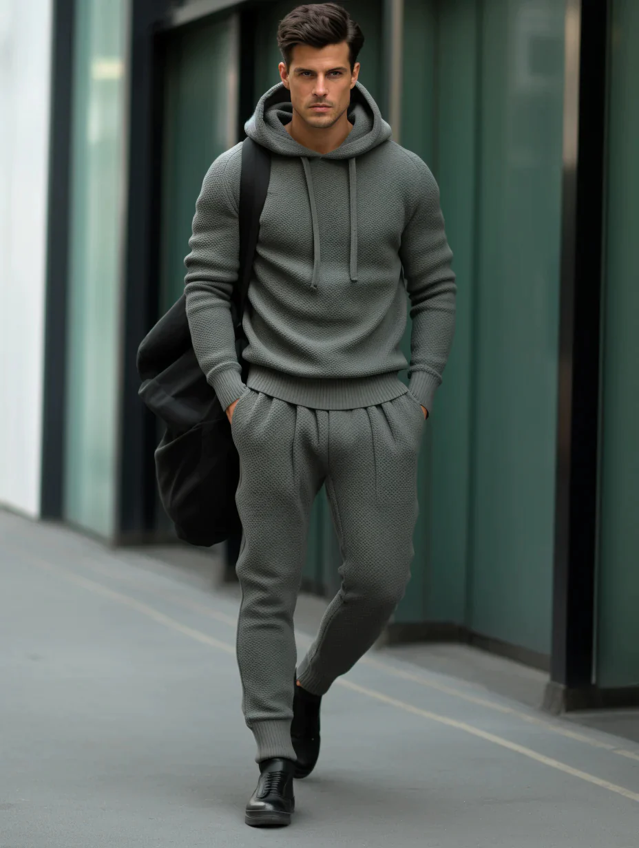 Winter Men's Luxury Thick Hoodie Sweater