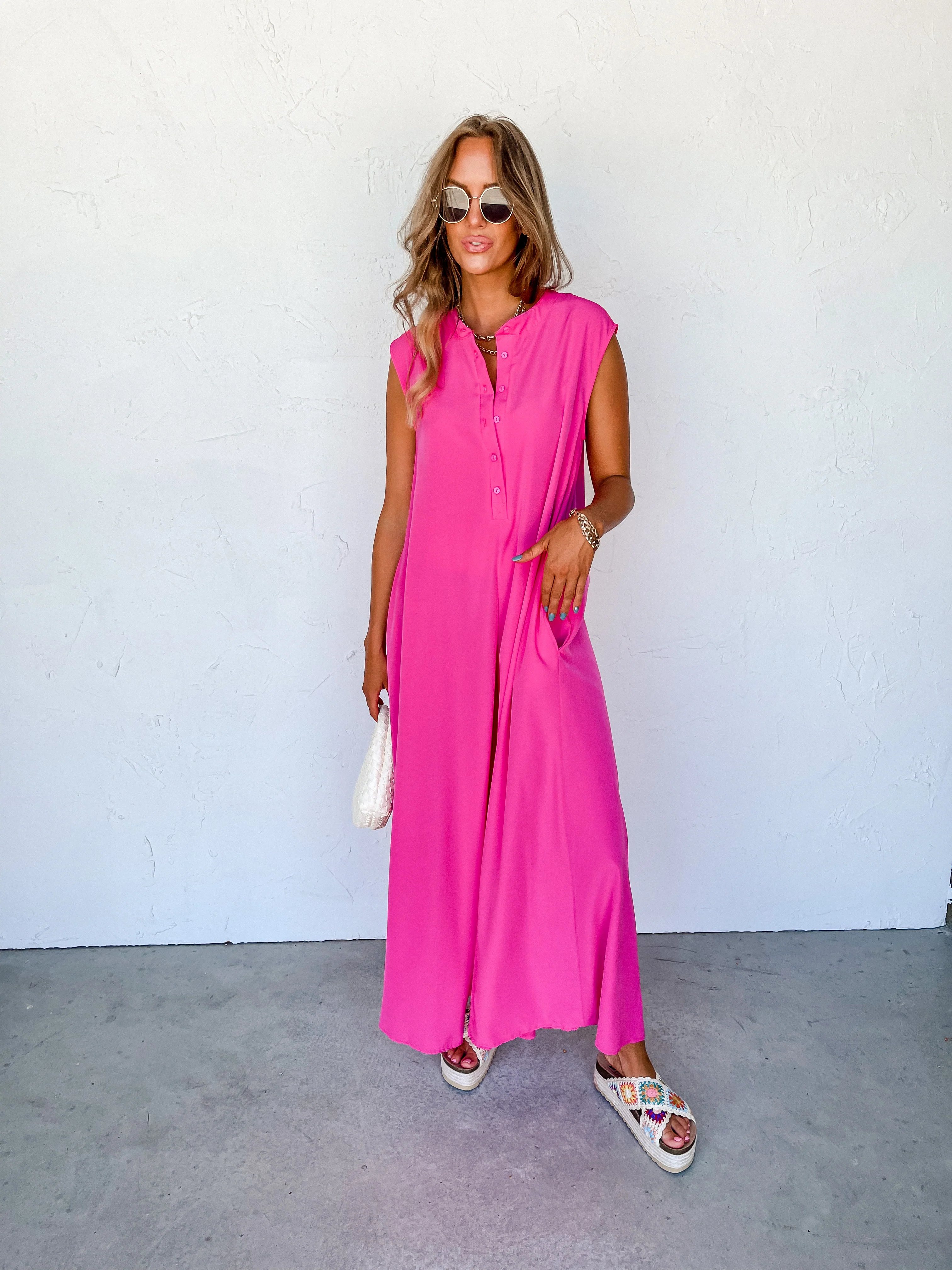 Need A Retreat Wide Leg Jumpsuit