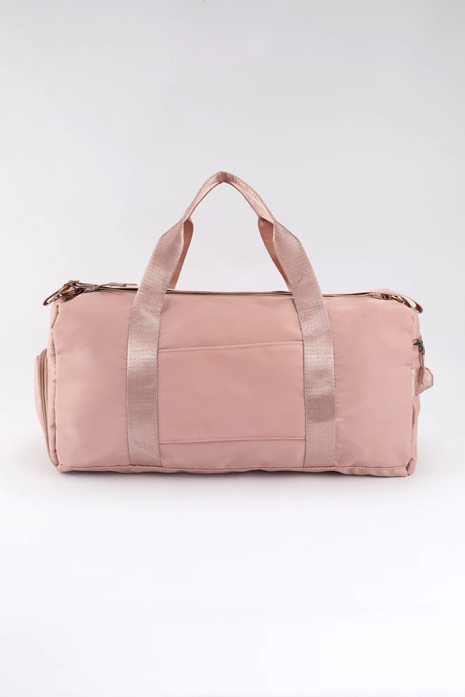 Large Pink Concise Luggage Bag