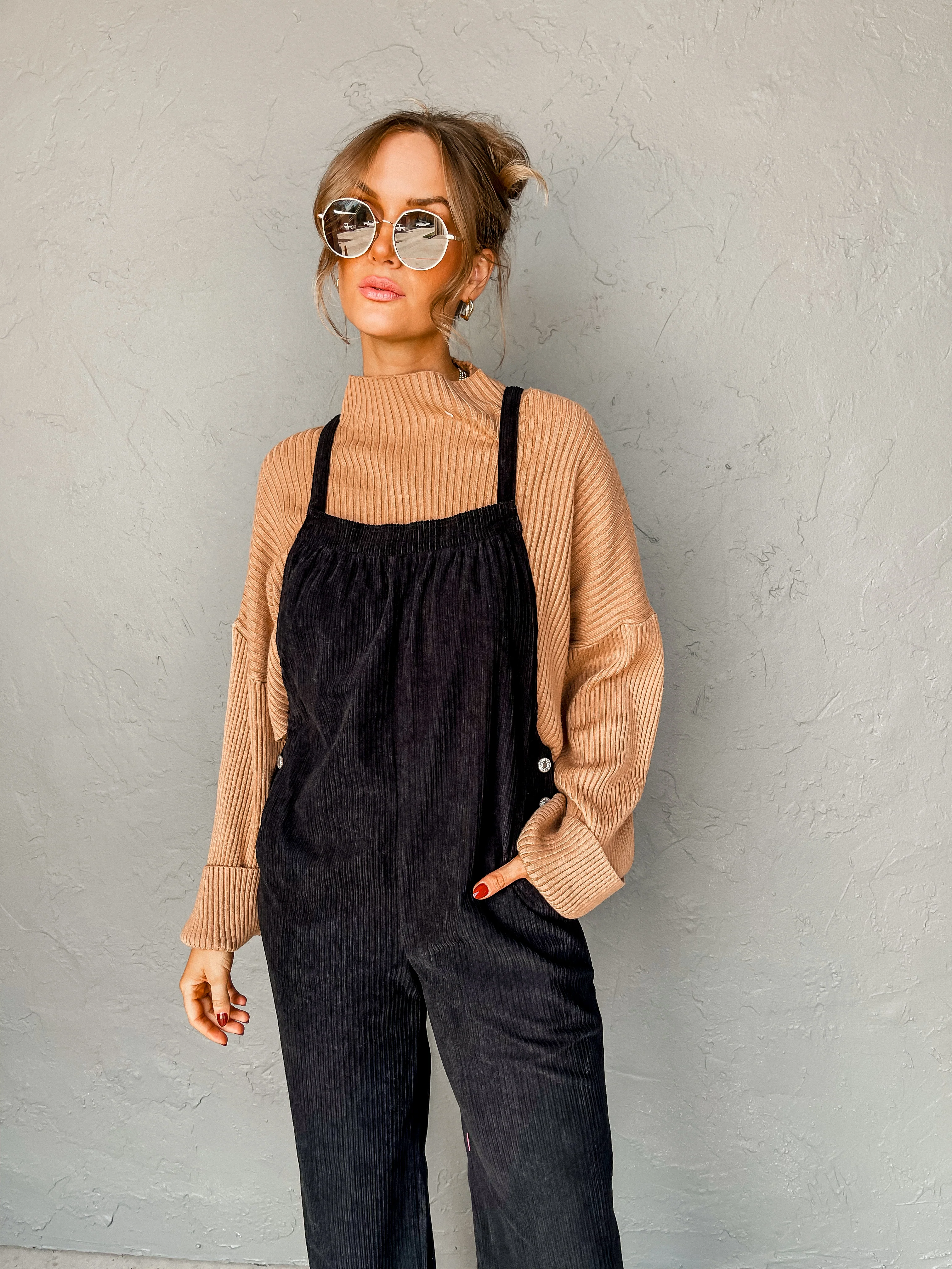 Tell Me More Corduroy Overalls