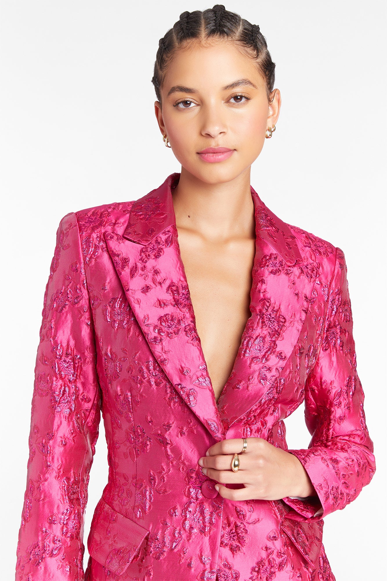 Aldridge Blazer in Brocade