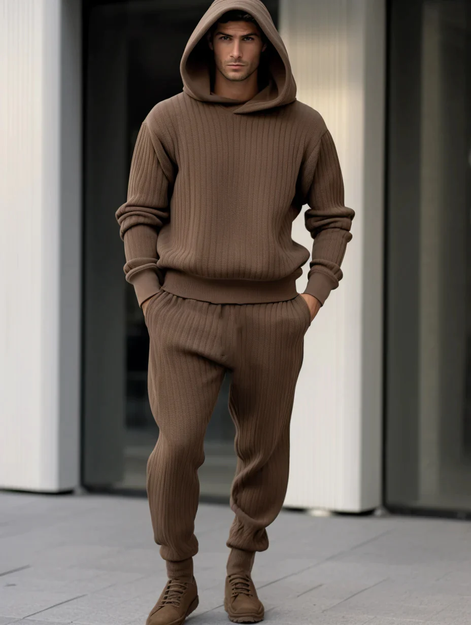 Winter Men's Luxury Thick Hoodie Sweater