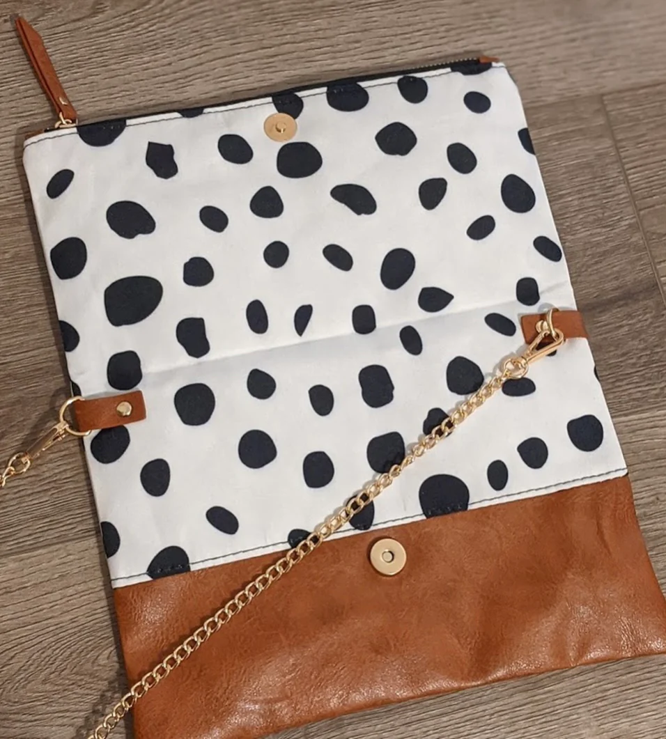 FoldOver Crossbody Purse Clutch