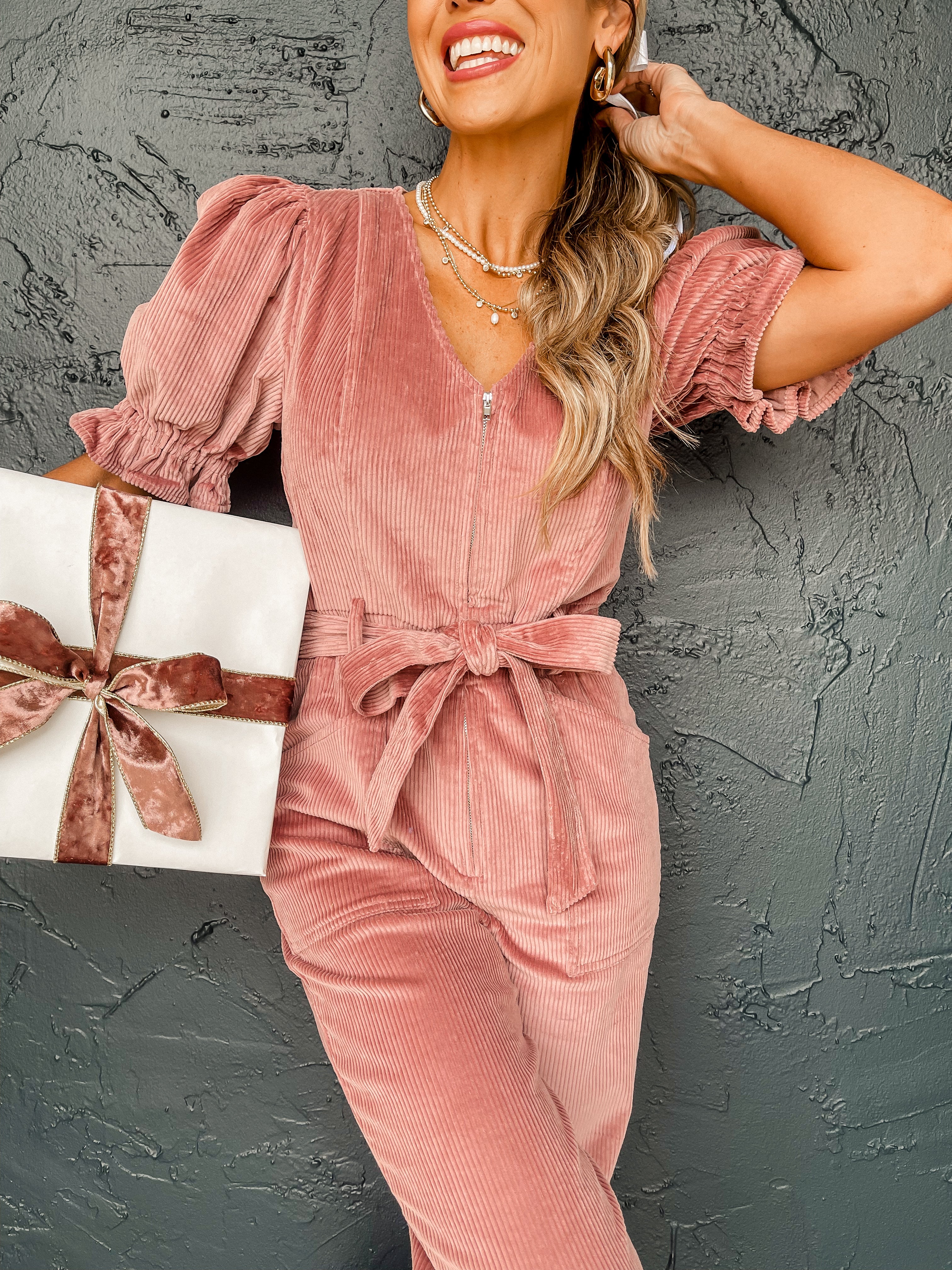 What You Want Corduroy Jumpsuit