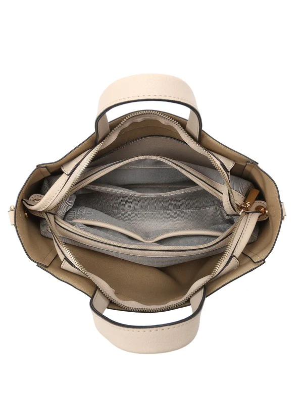 Tote purse crossbody W inner detachable bag