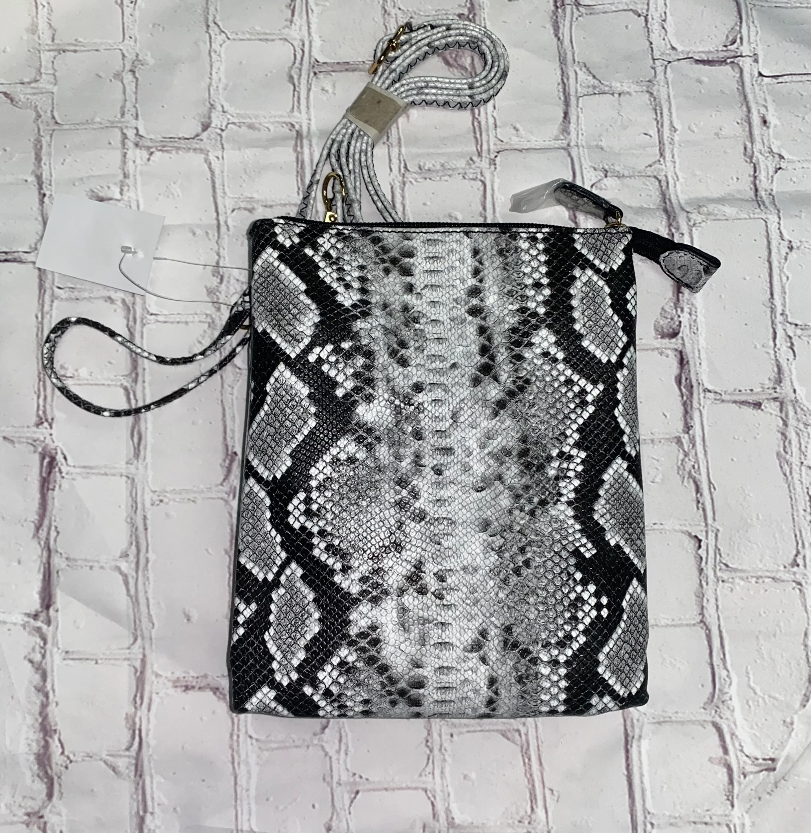 SNAKESKIN CROSSBODY BAGS