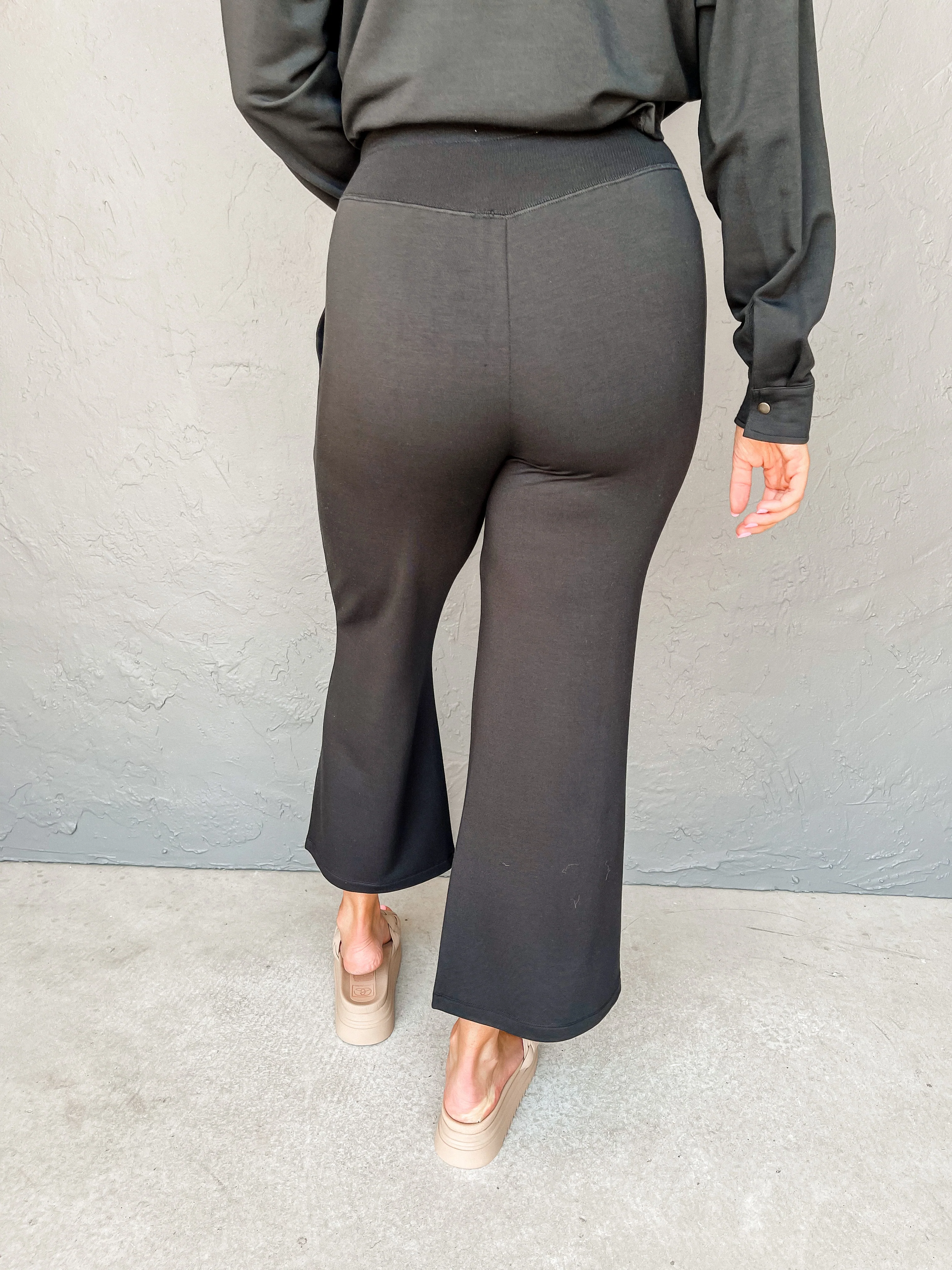 [Z Supply] Jet Set Modal Fleece Pant-Black