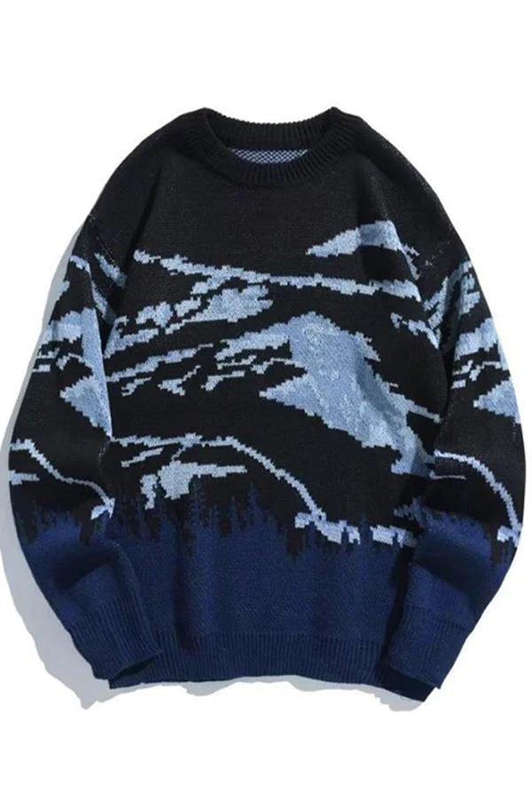 Men's Snowberg Jacquard Pullover Sweater