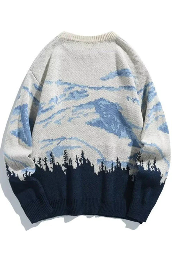 Men's Snowberg Jacquard Pullover Sweater