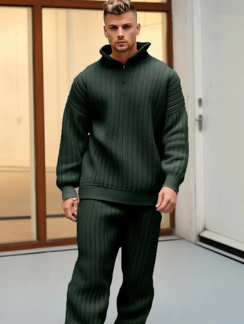 Men's Oversized Thick Knitted