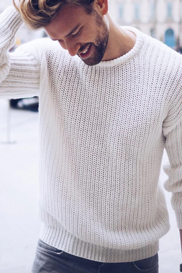 Solid Color Knitted Top