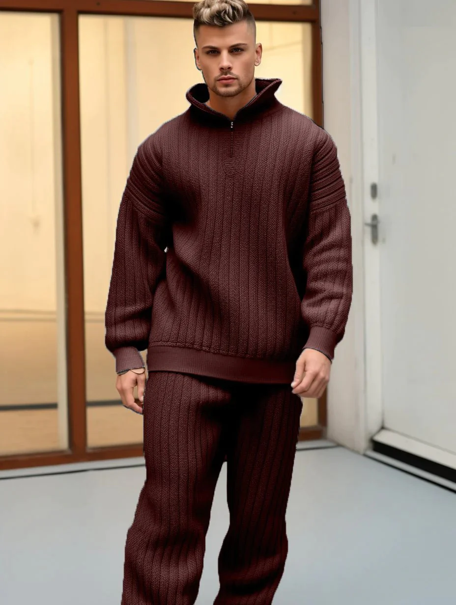Men's Oversized Thick Knitted