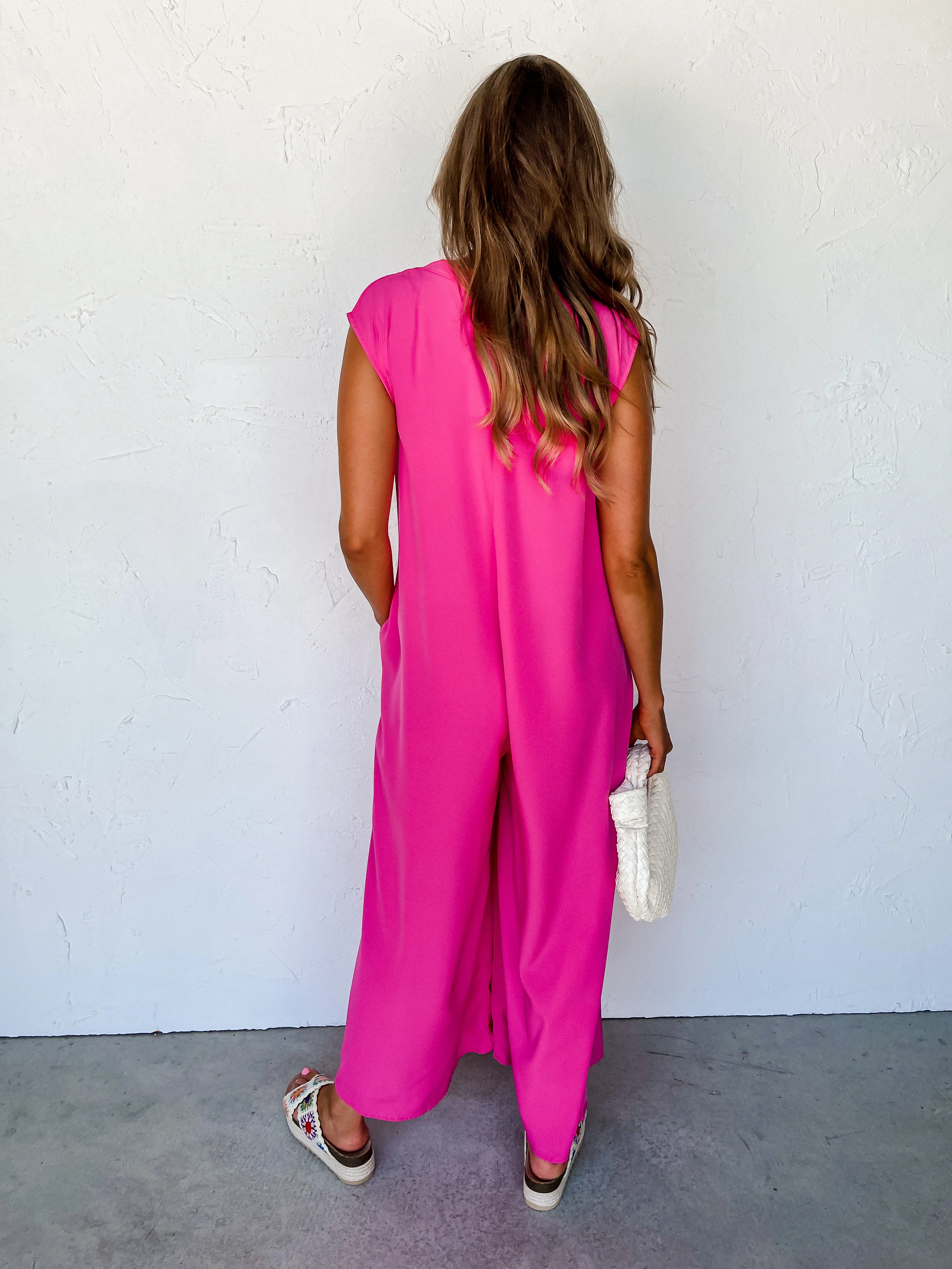 Need A Retreat Wide Leg Jumpsuit