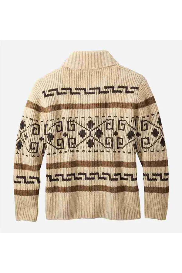 Casual Long-sleeved Slim Jacquard Sweater