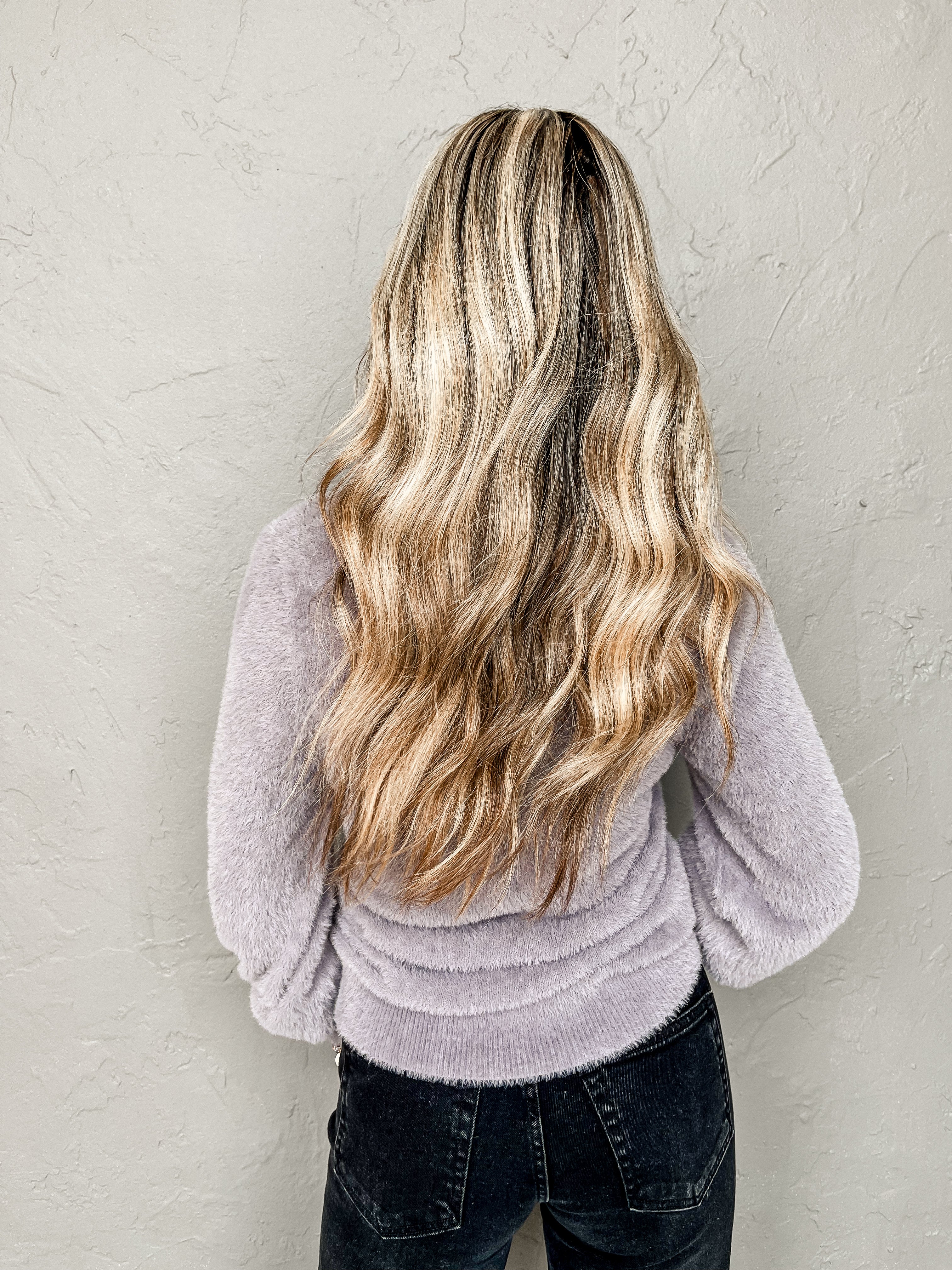 [Dear John] Valli Plush Sweater-Fragrant Lilac