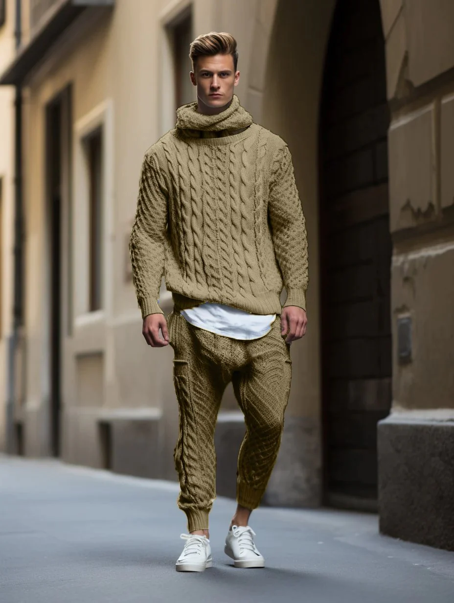 Winter Men's Thick Knitted