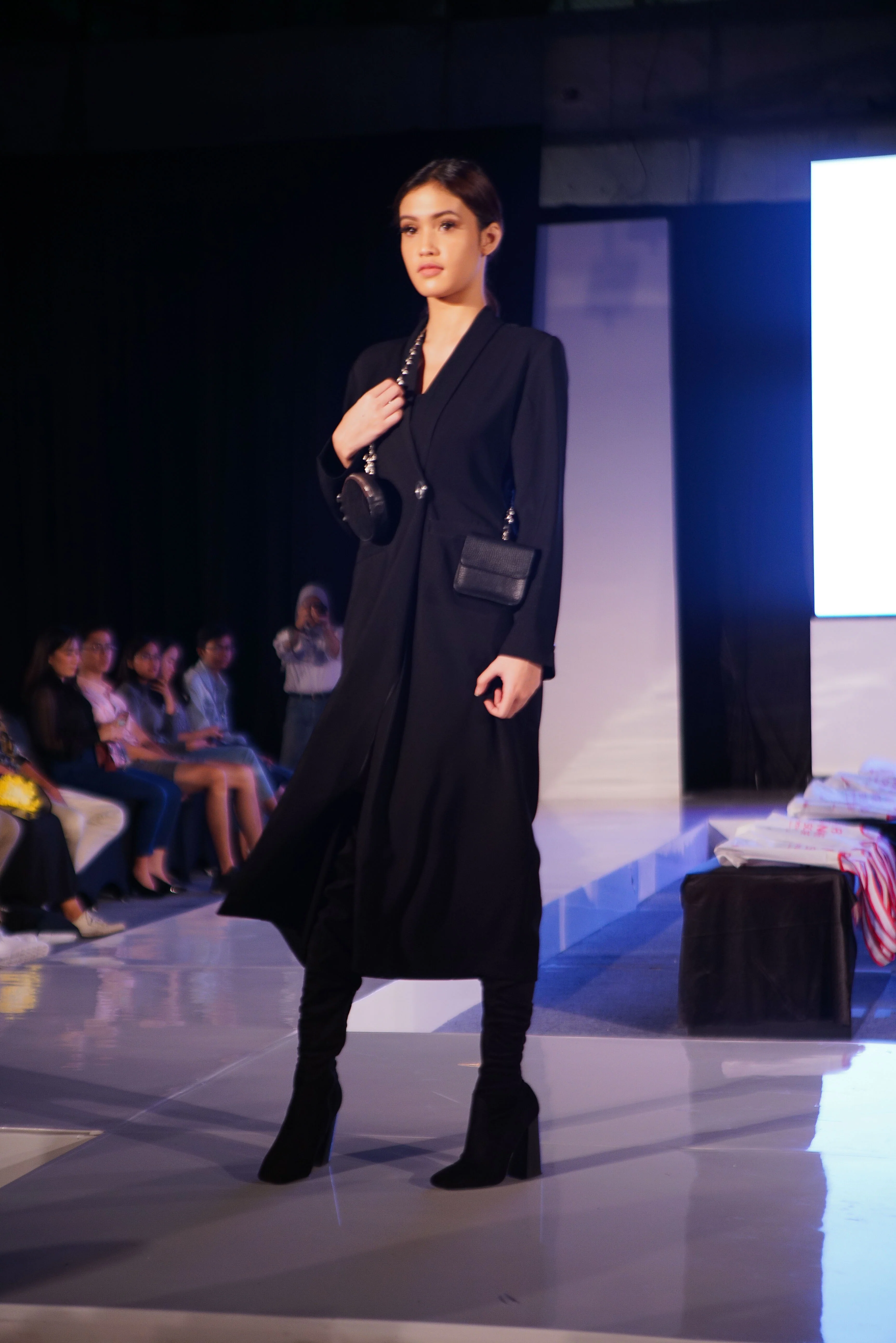 Jade Cashmere Black Dress