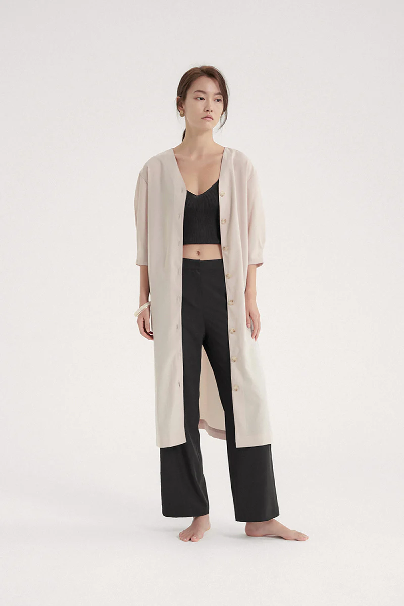 Capsule Robe Dress Beige