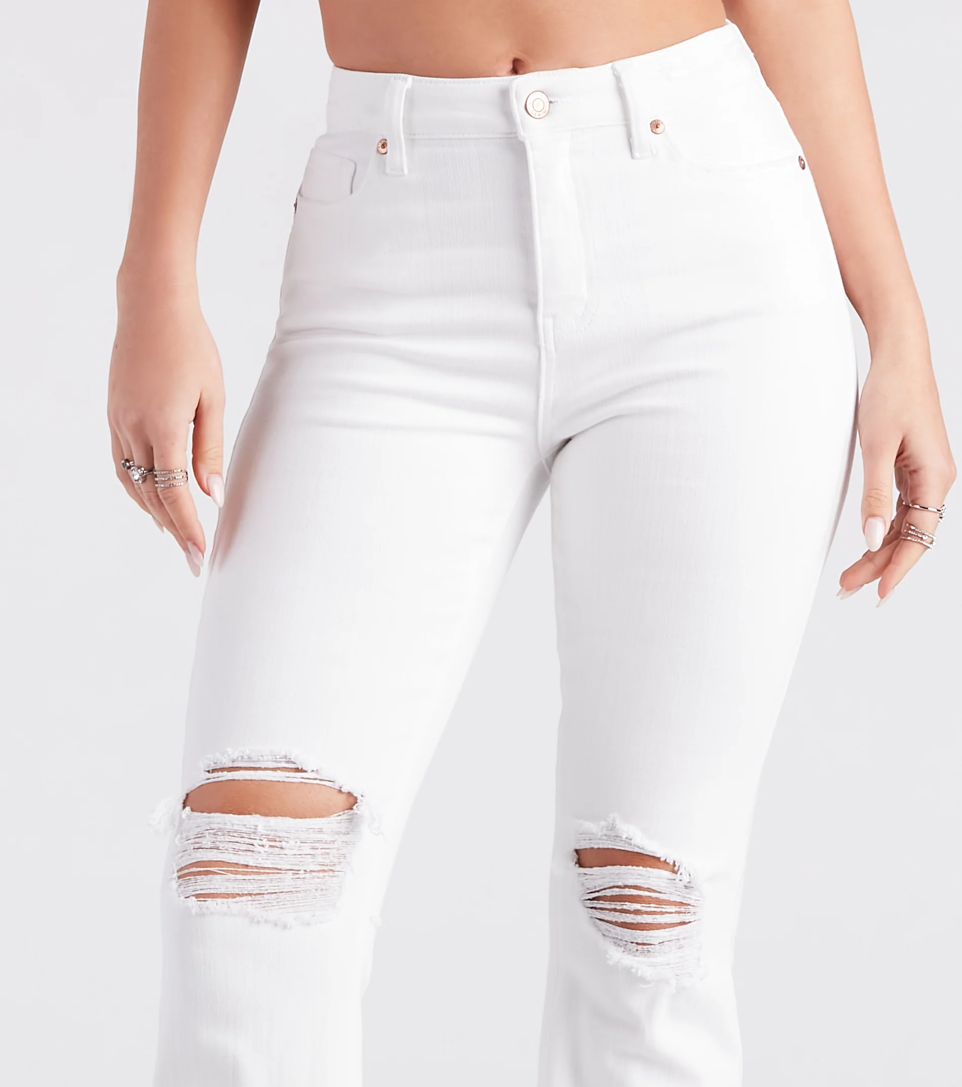 Bri High-Rise Flare Jeans by Windsor Denim