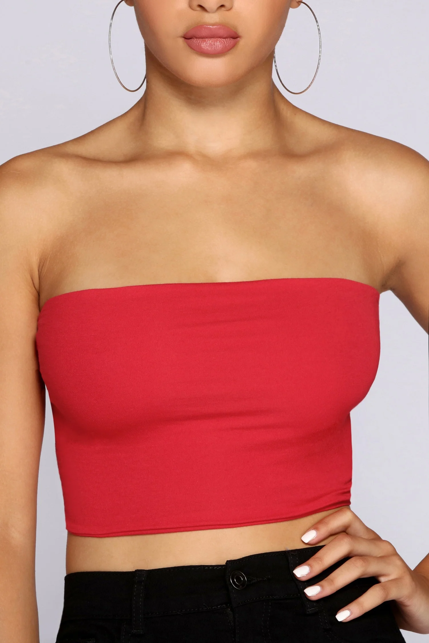 Basic Cropped Tube Top