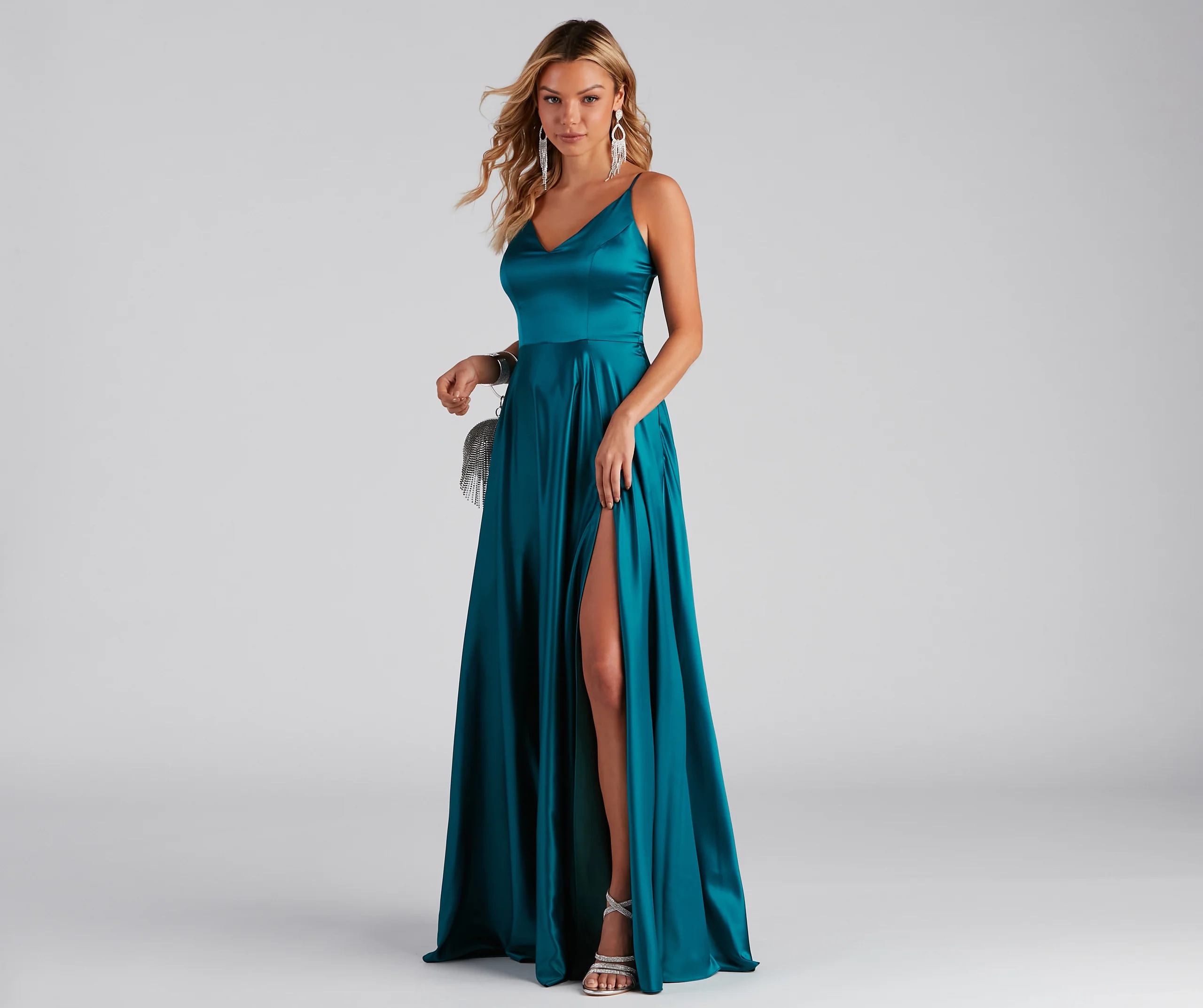Juliet Formal High Slit Dress