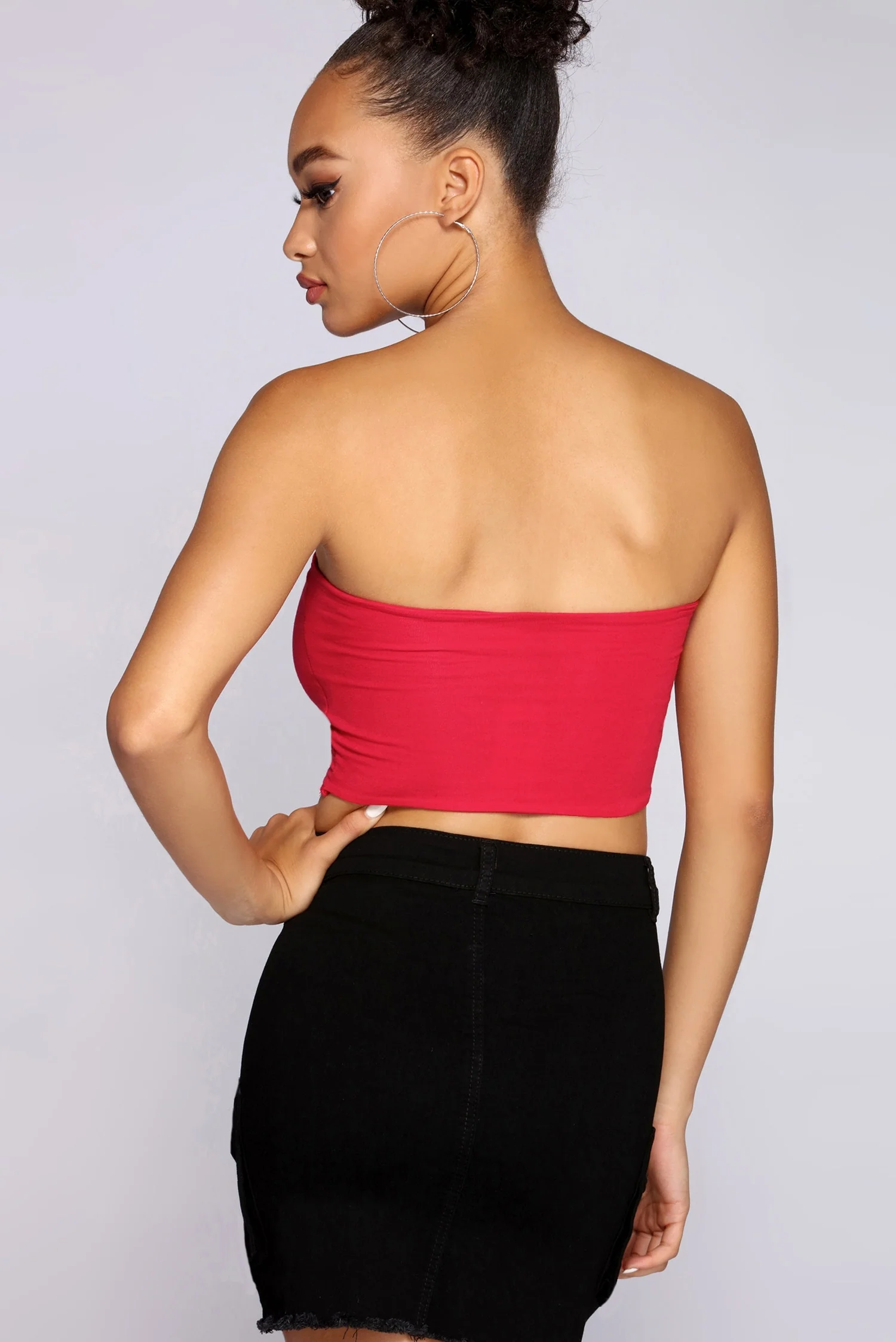Basic Cropped Tube Top