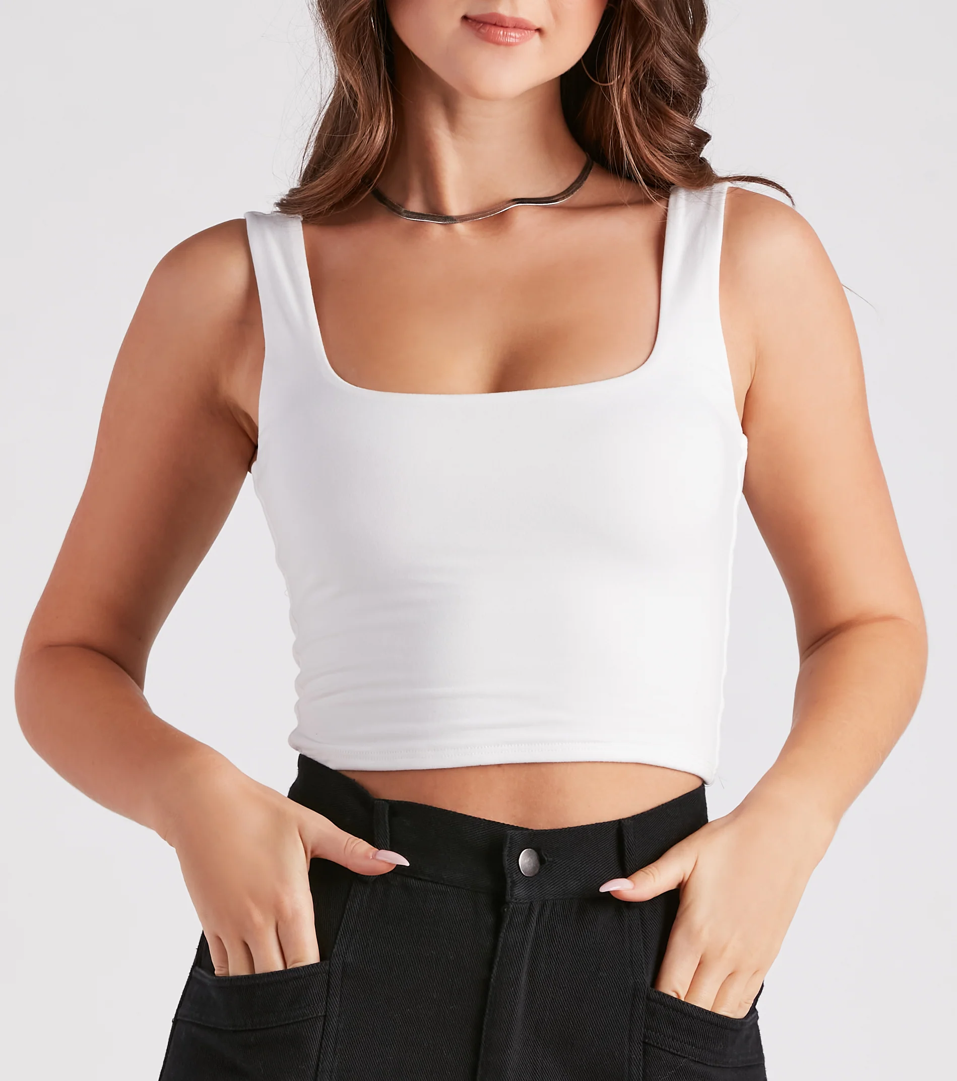 Double Duty Cropped Tank
