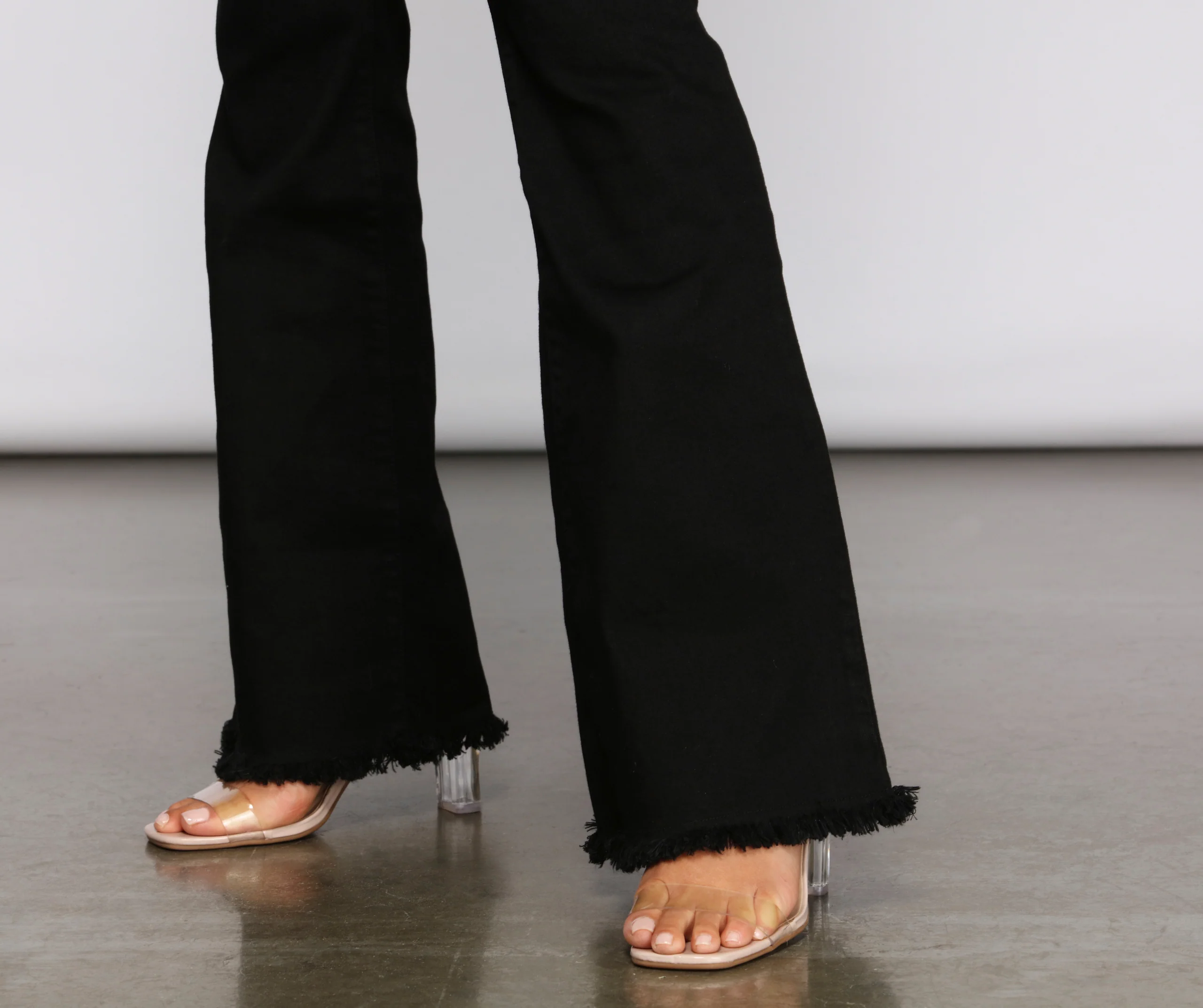 Walk It Out In Style High-Rise Flared Jeans