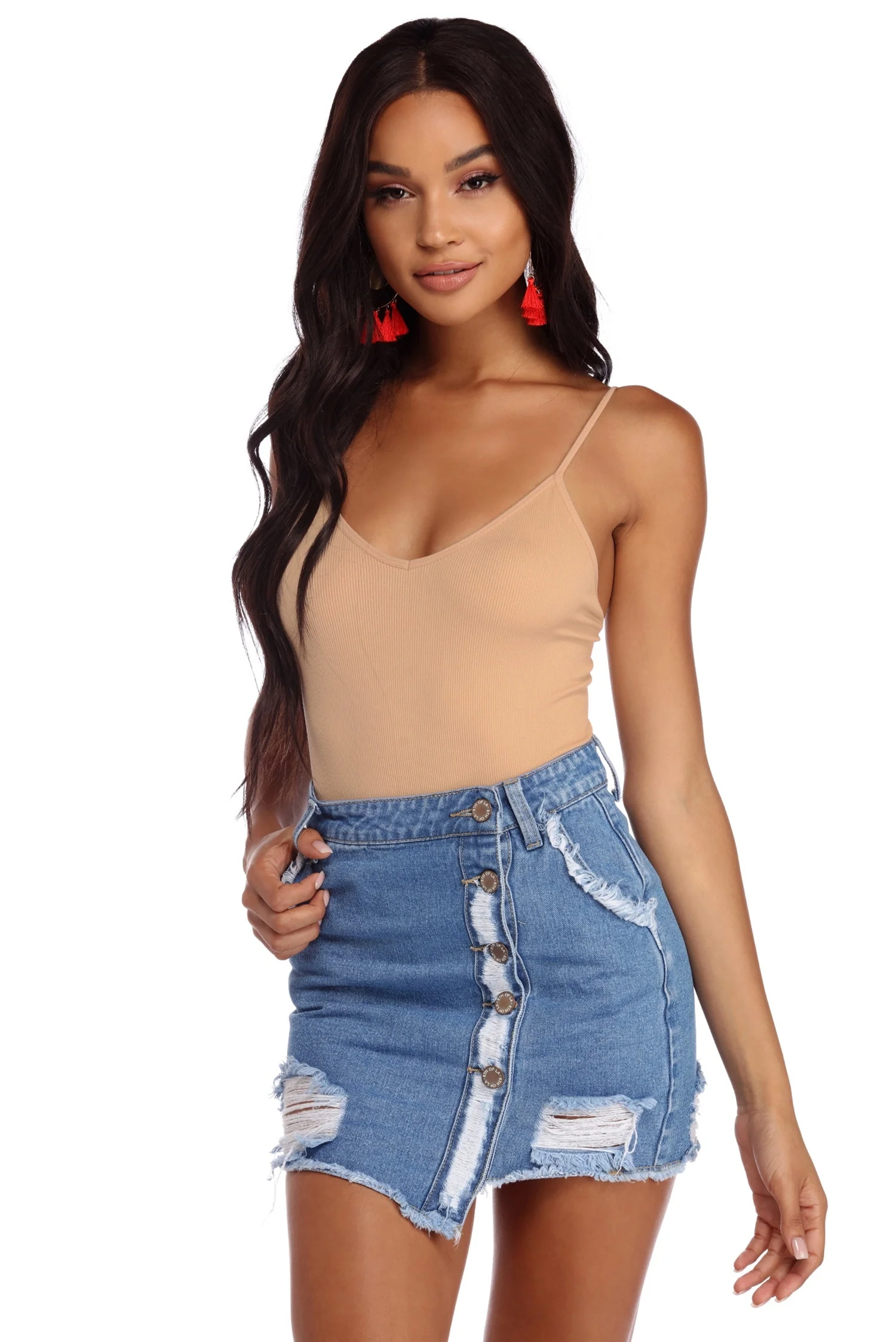 All Up On Knit Bodysuit