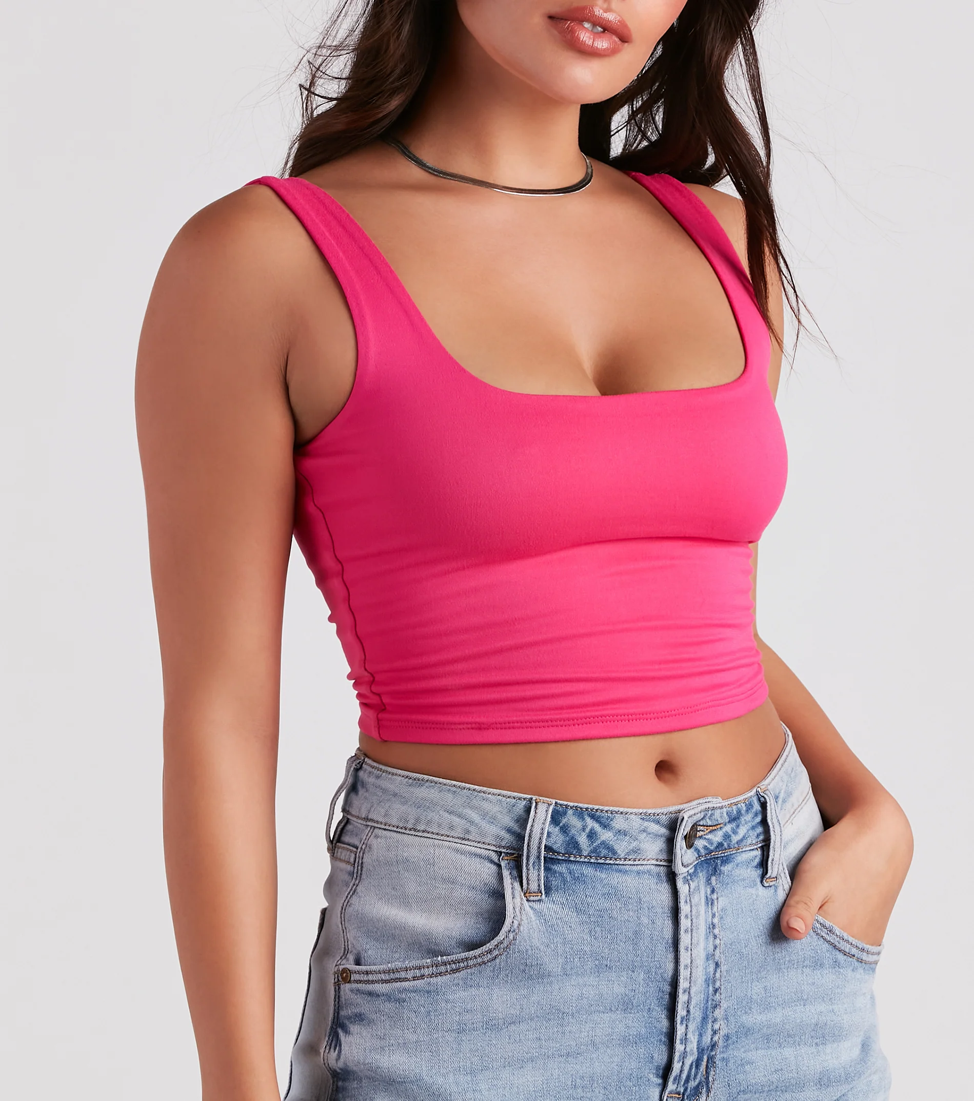 Double Duty Cropped Tank
