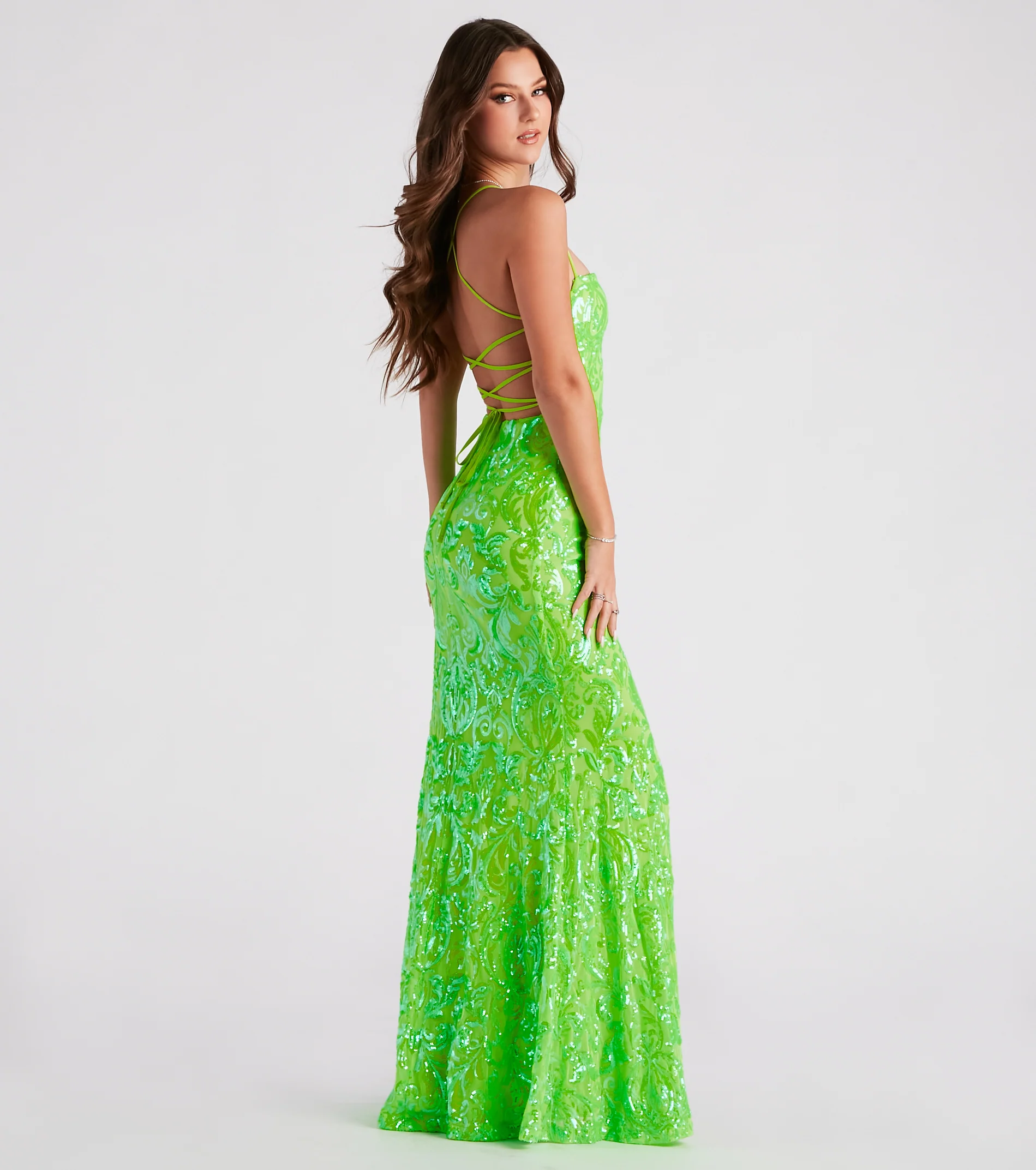 Rowena Sequin Mermaid Dress