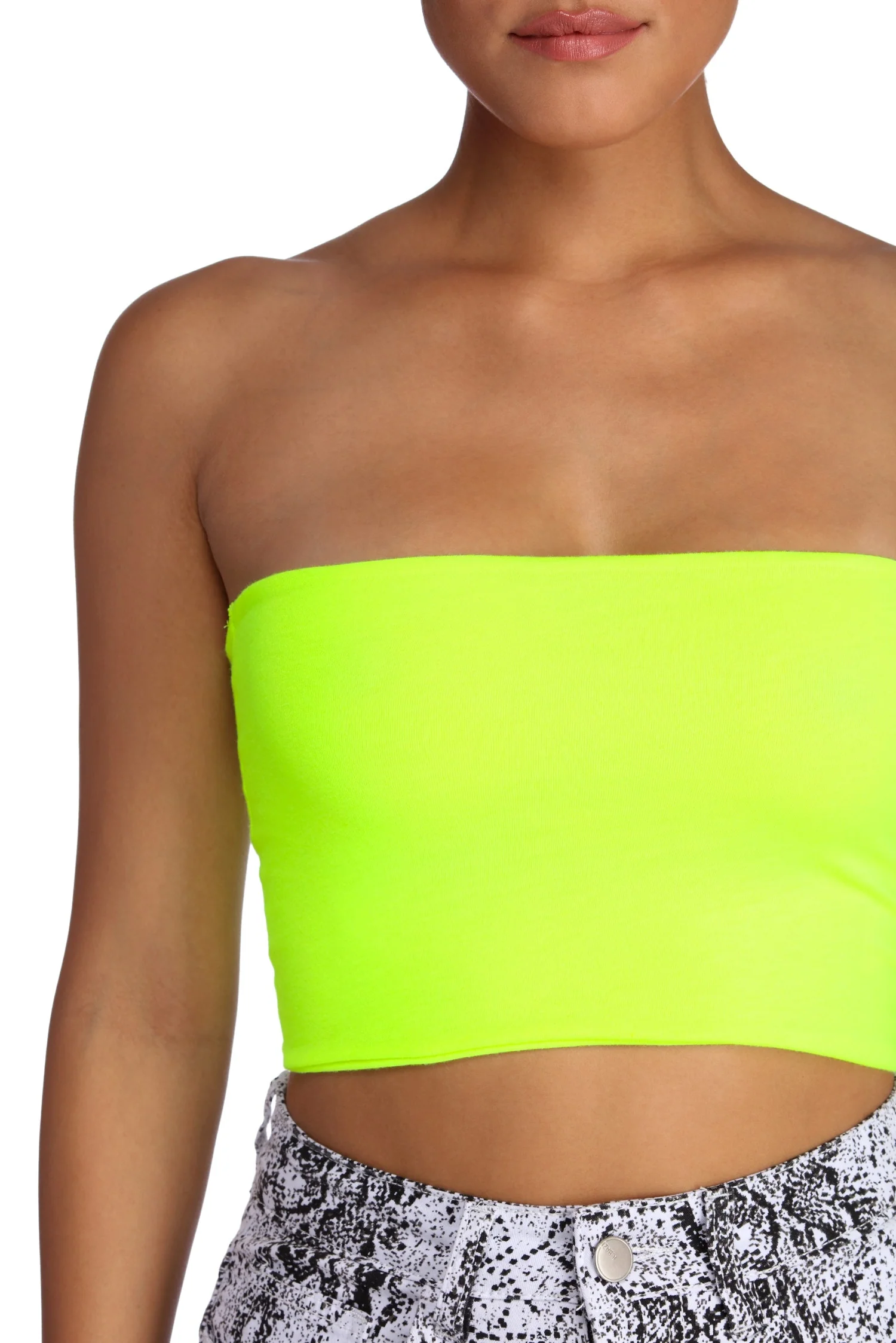 Basic Cropped Tube Top