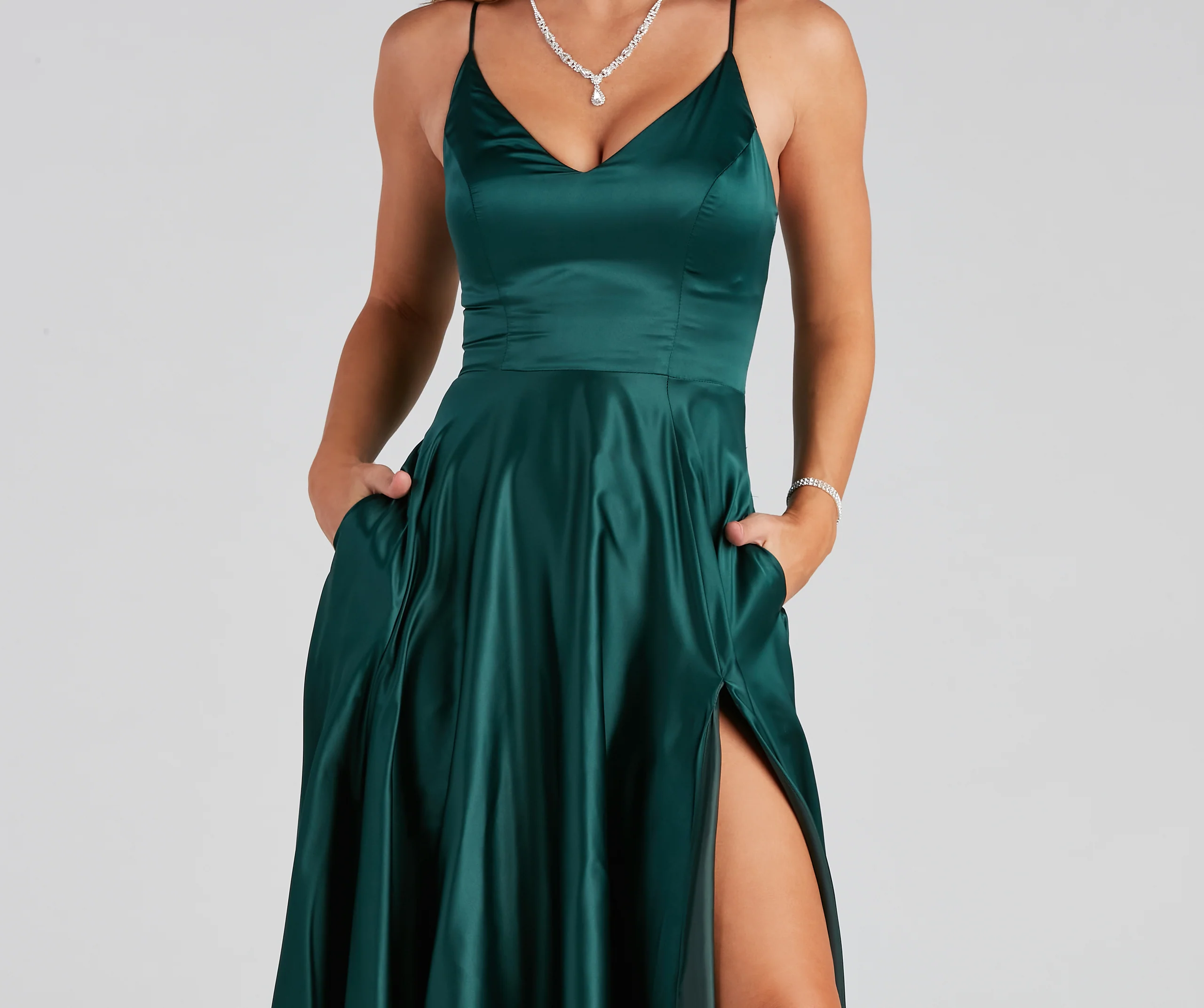 Juliet Formal High Slit Dress