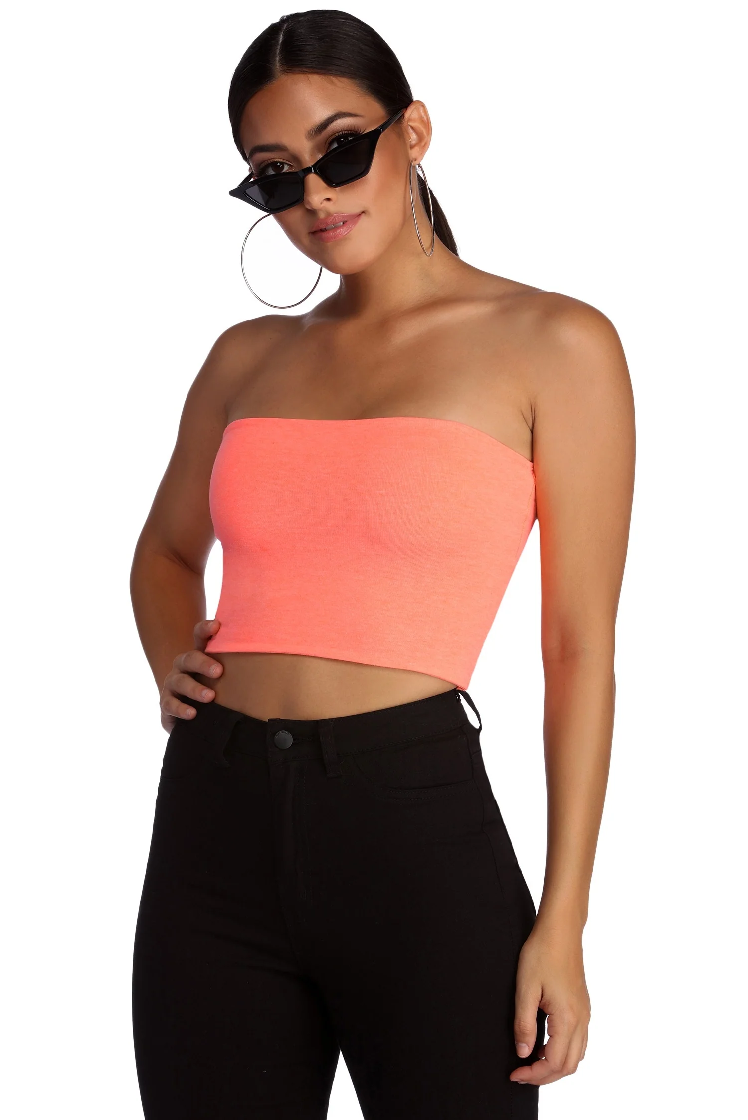 Basic Cropped Tube Top