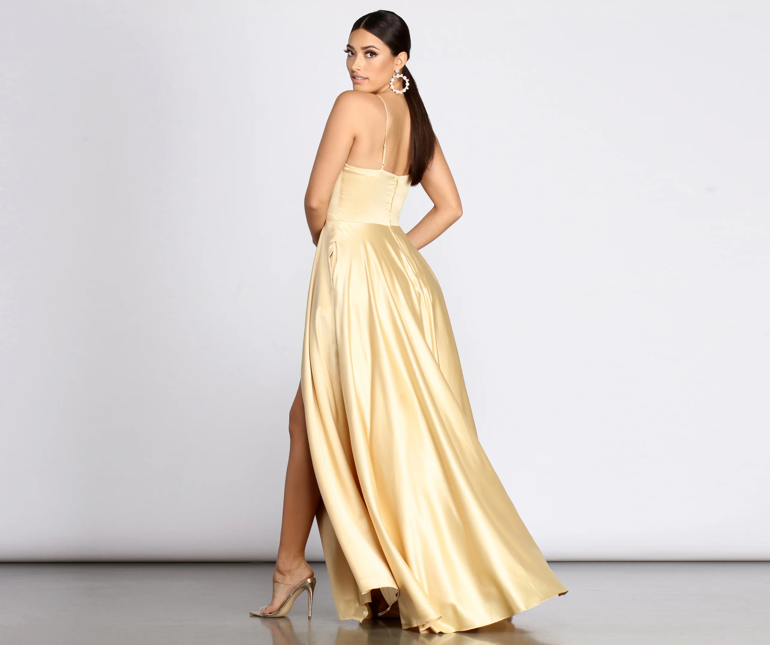 Juliet Formal High Slit Dress