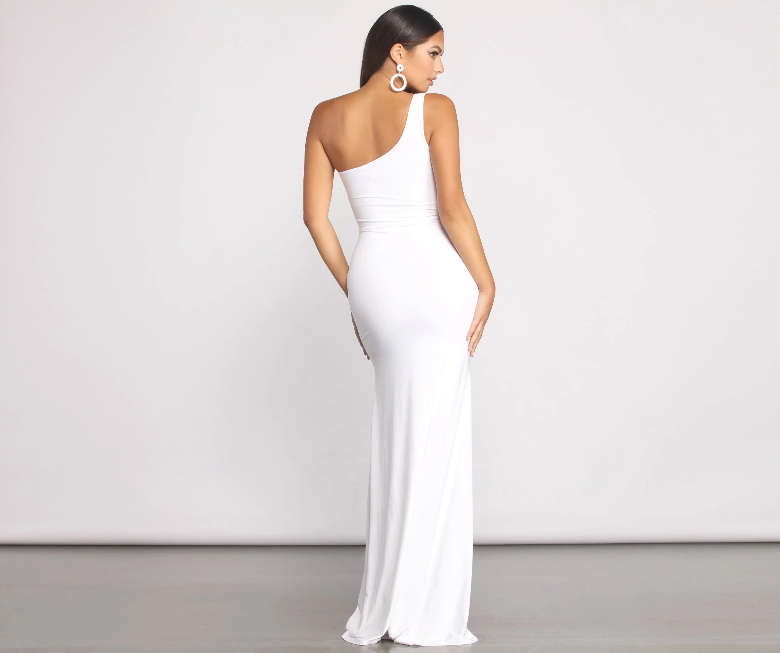 Janie Formal One Shoulder Dress