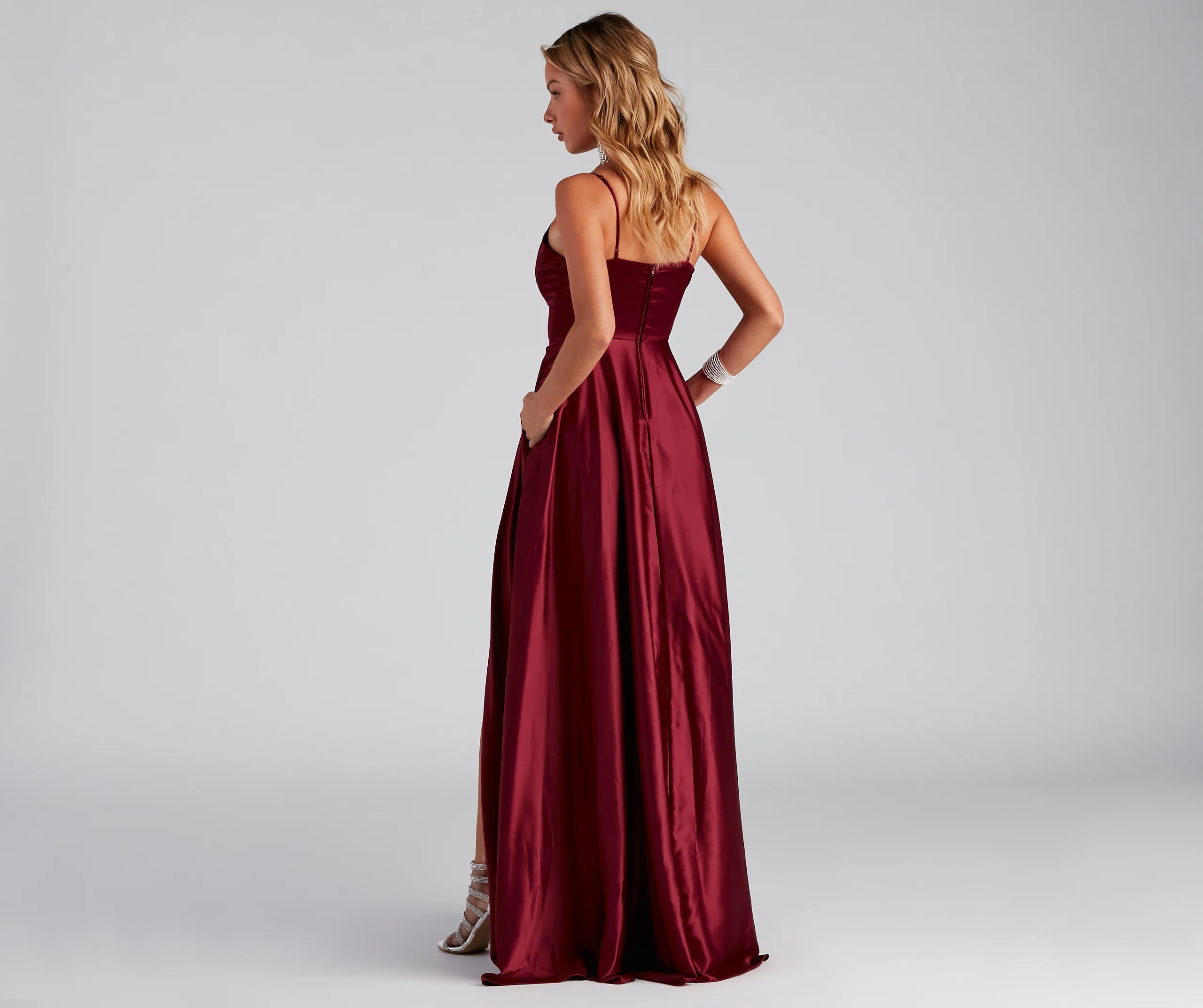 Juliet Formal High Slit Dress