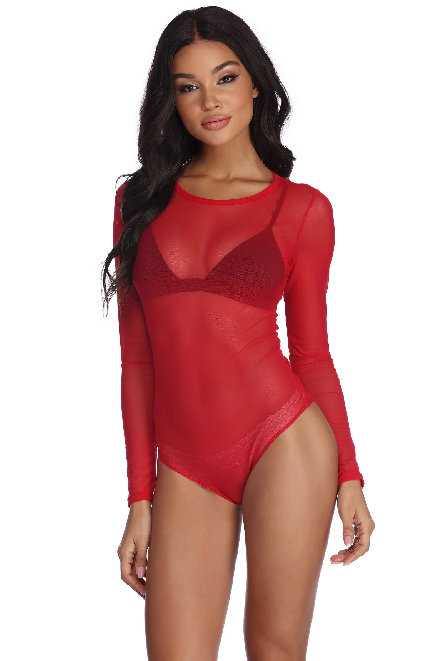 Love's A Mesh Bodysuit