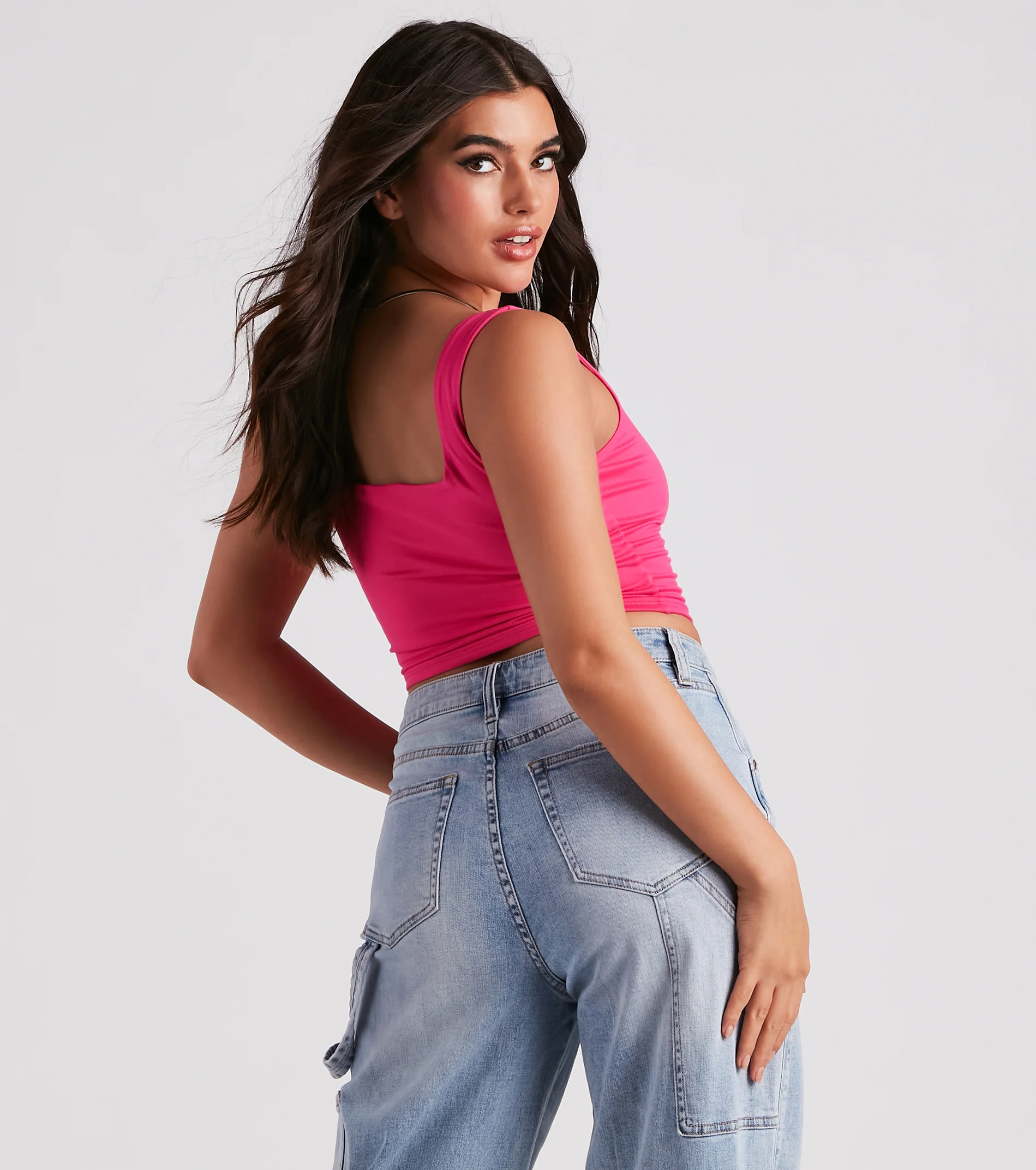 Double Duty Cropped Tank