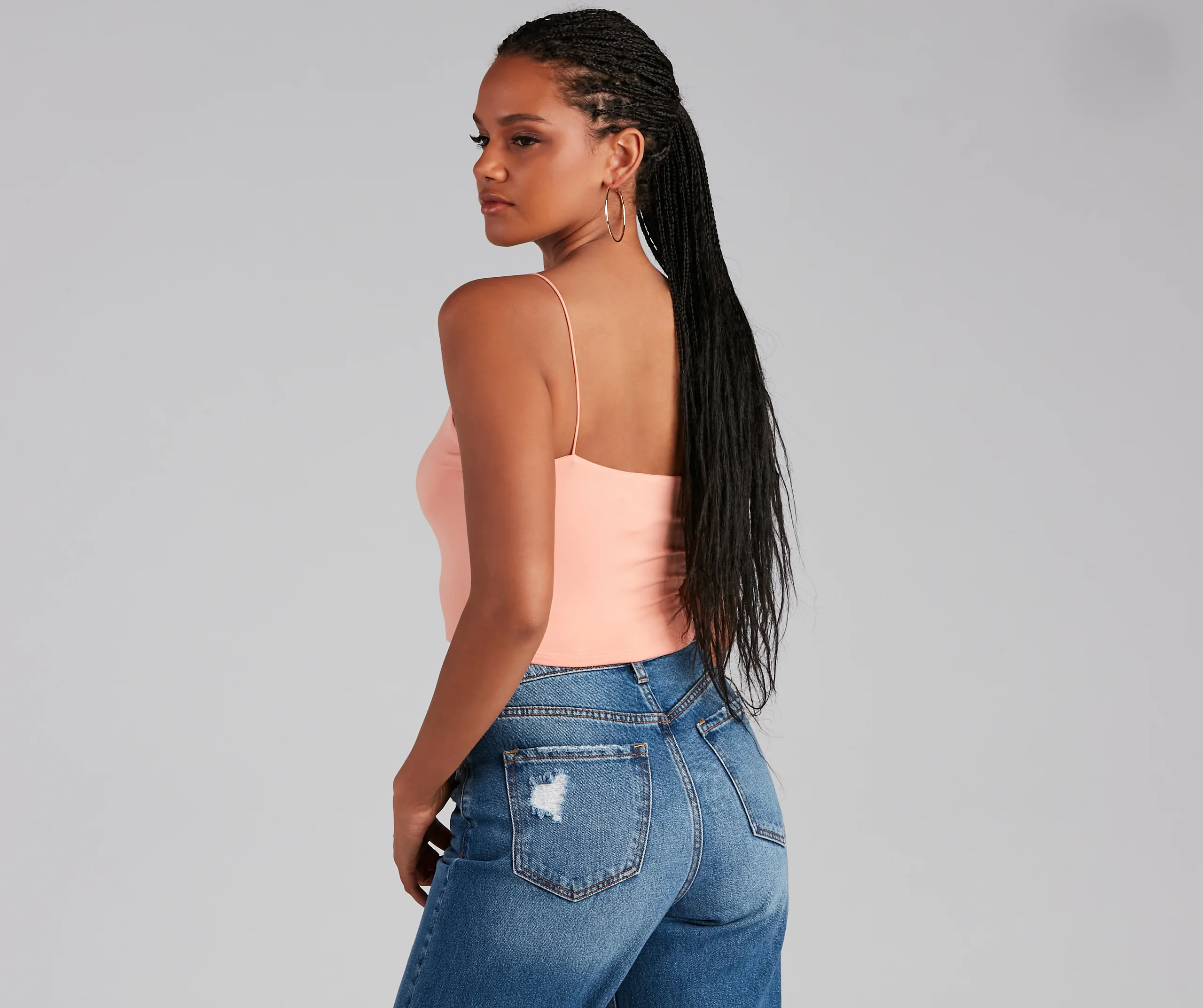 Girl Next Door Cropped Tank