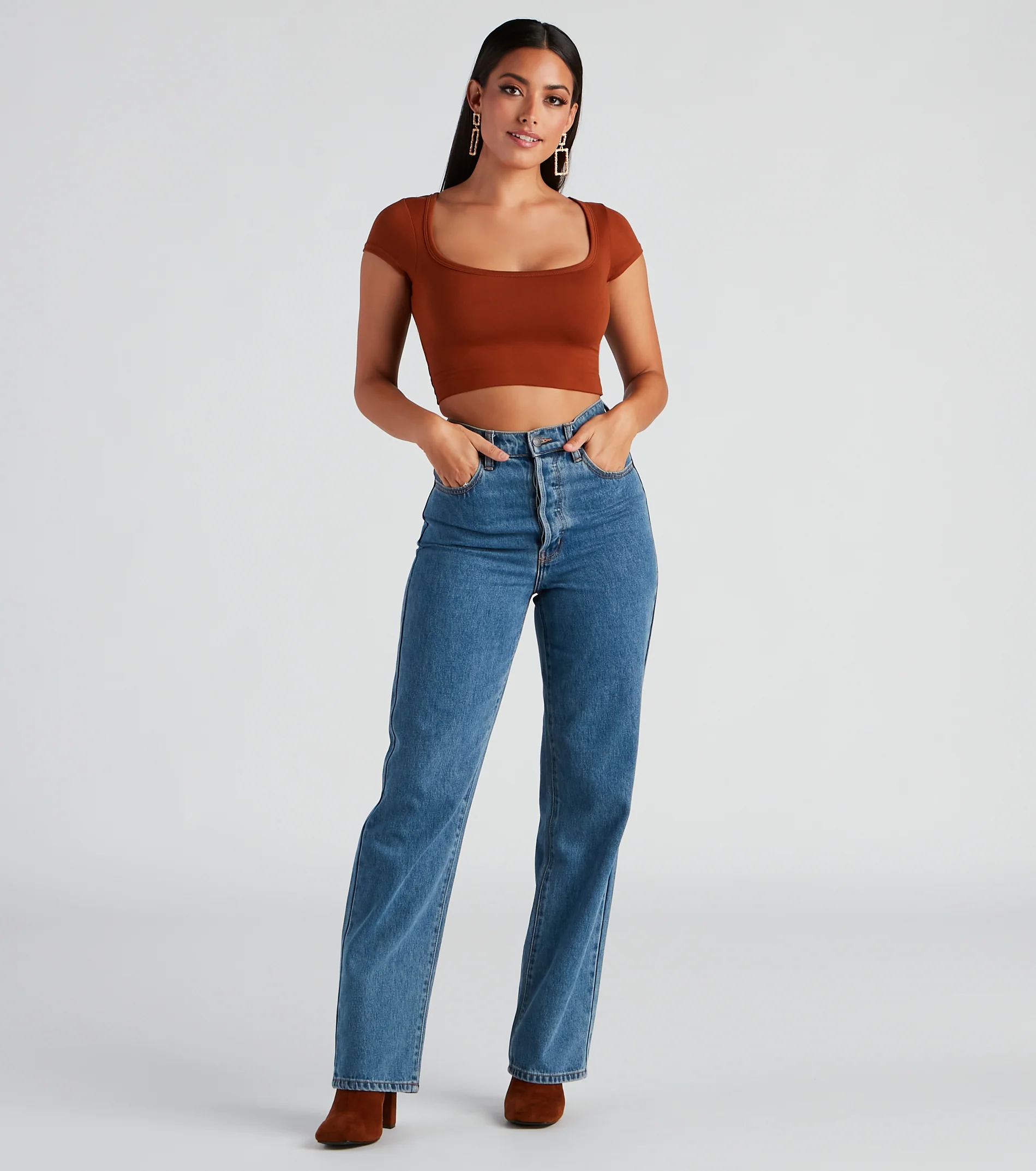 Effortless Style Casual Crop Top
