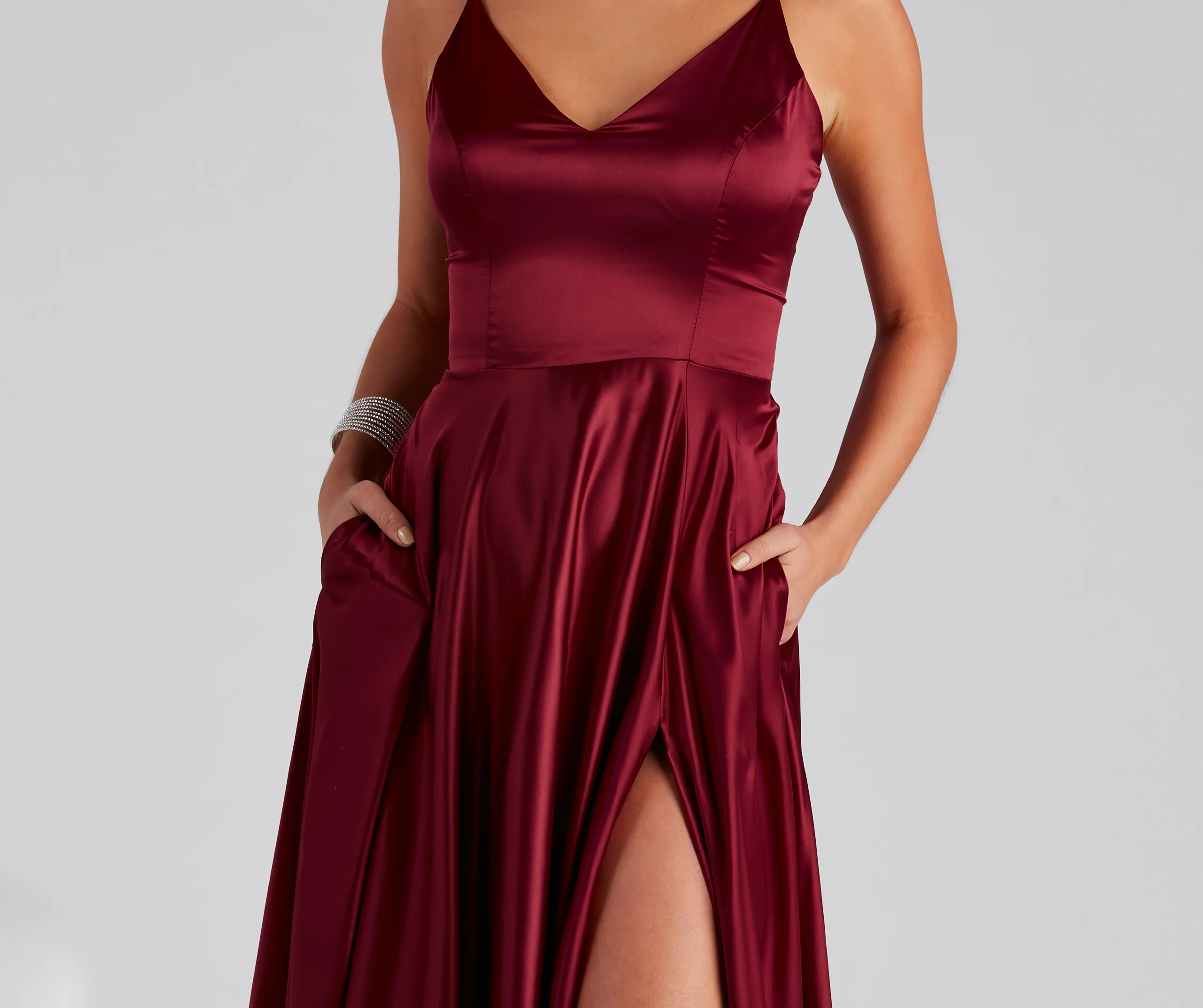 Juliet Formal High Slit Dress
