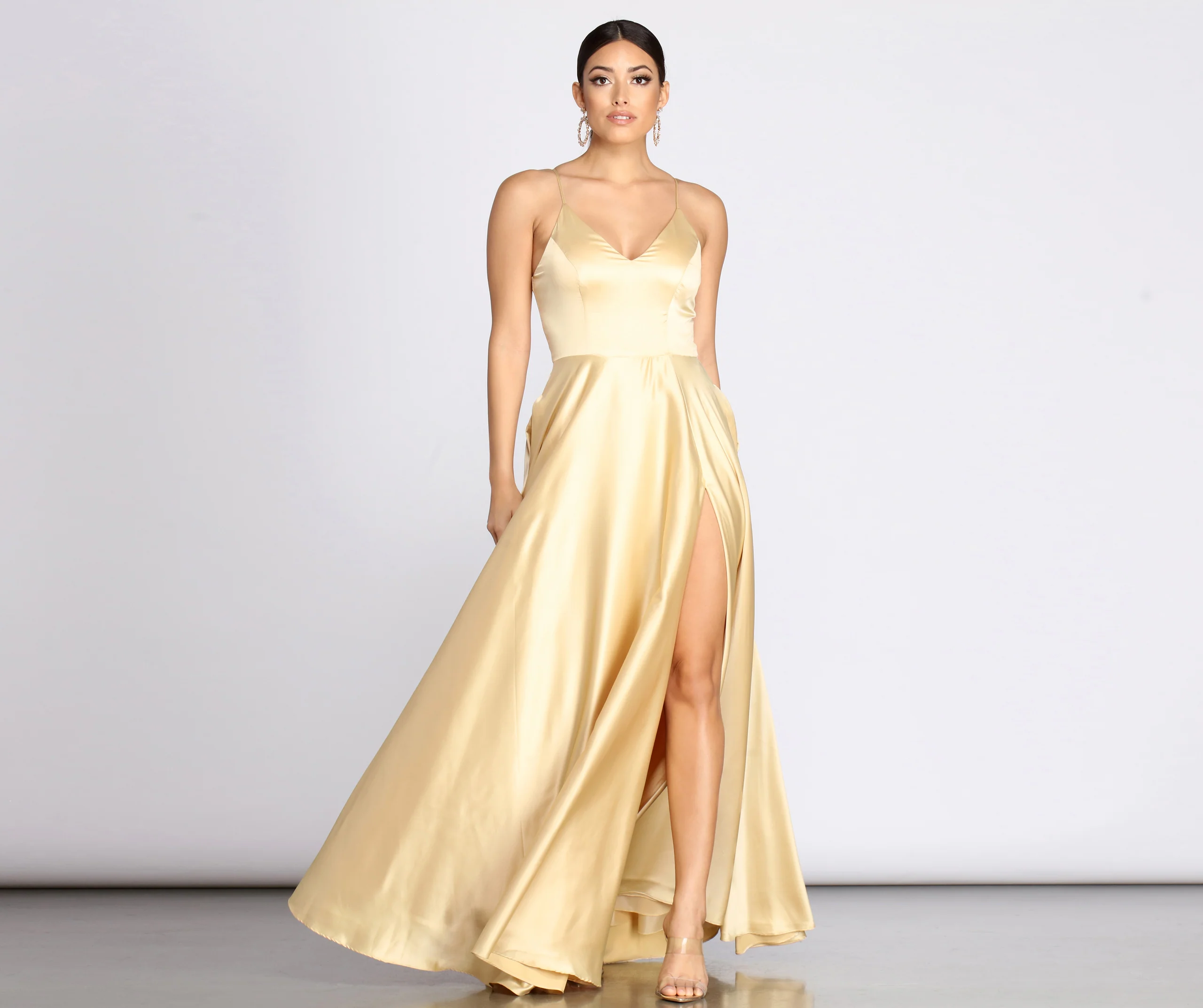 Juliet Formal High Slit Dress