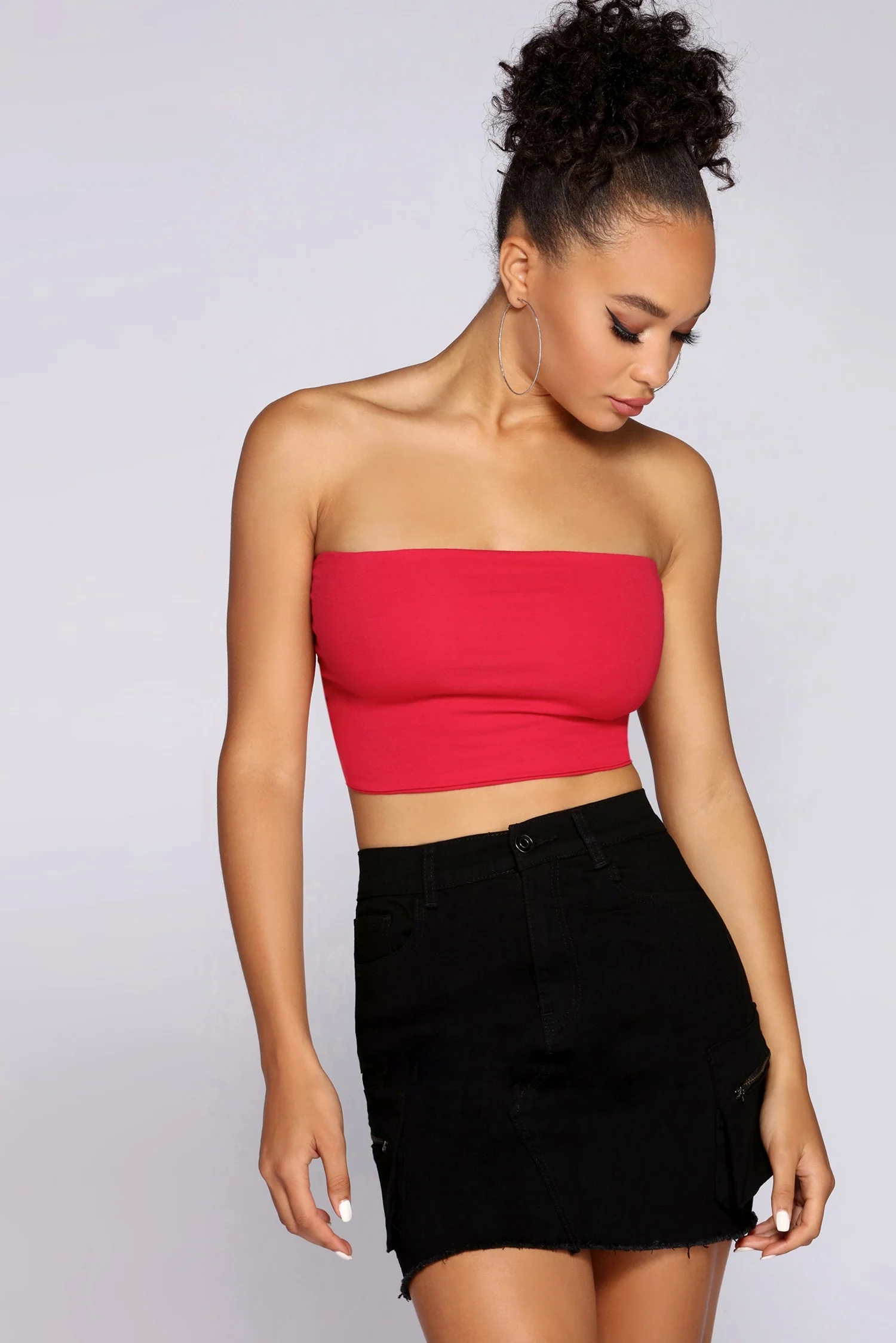 Basic Cropped Tube Top